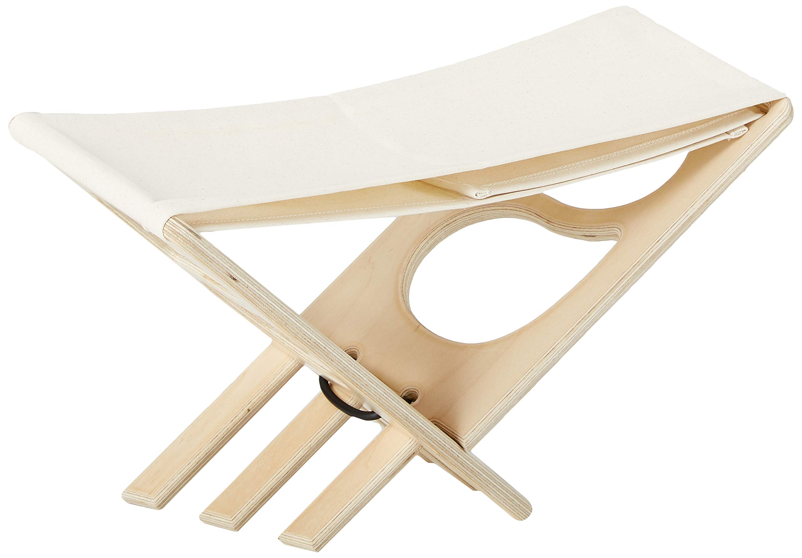Still Sitting Nomad Meditation Bench - Large Size, Natural Wood - Perfect for Yoga, Zen Meditation & Home Decor