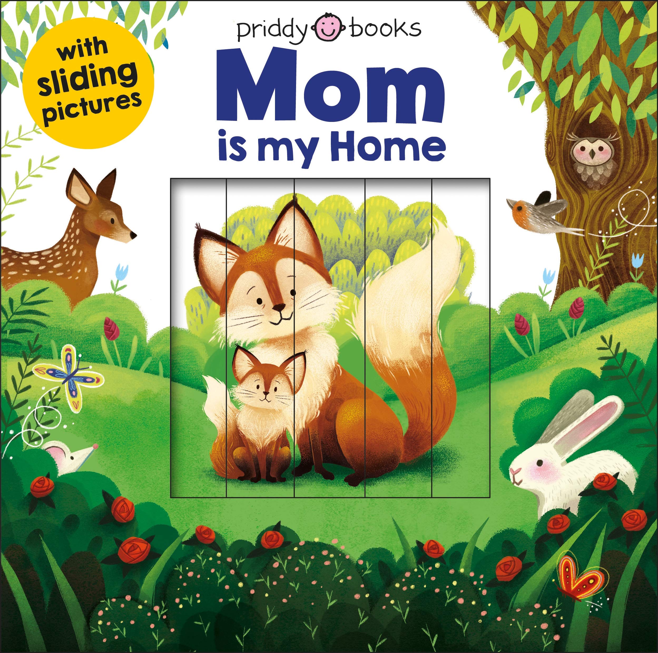 Sliding Picture Frame - Mom is My Home | Heartwarming Gift for Mother's Day, Birthday, or Home Decor | Perfect for Bedroom, Living Room, or Office Display