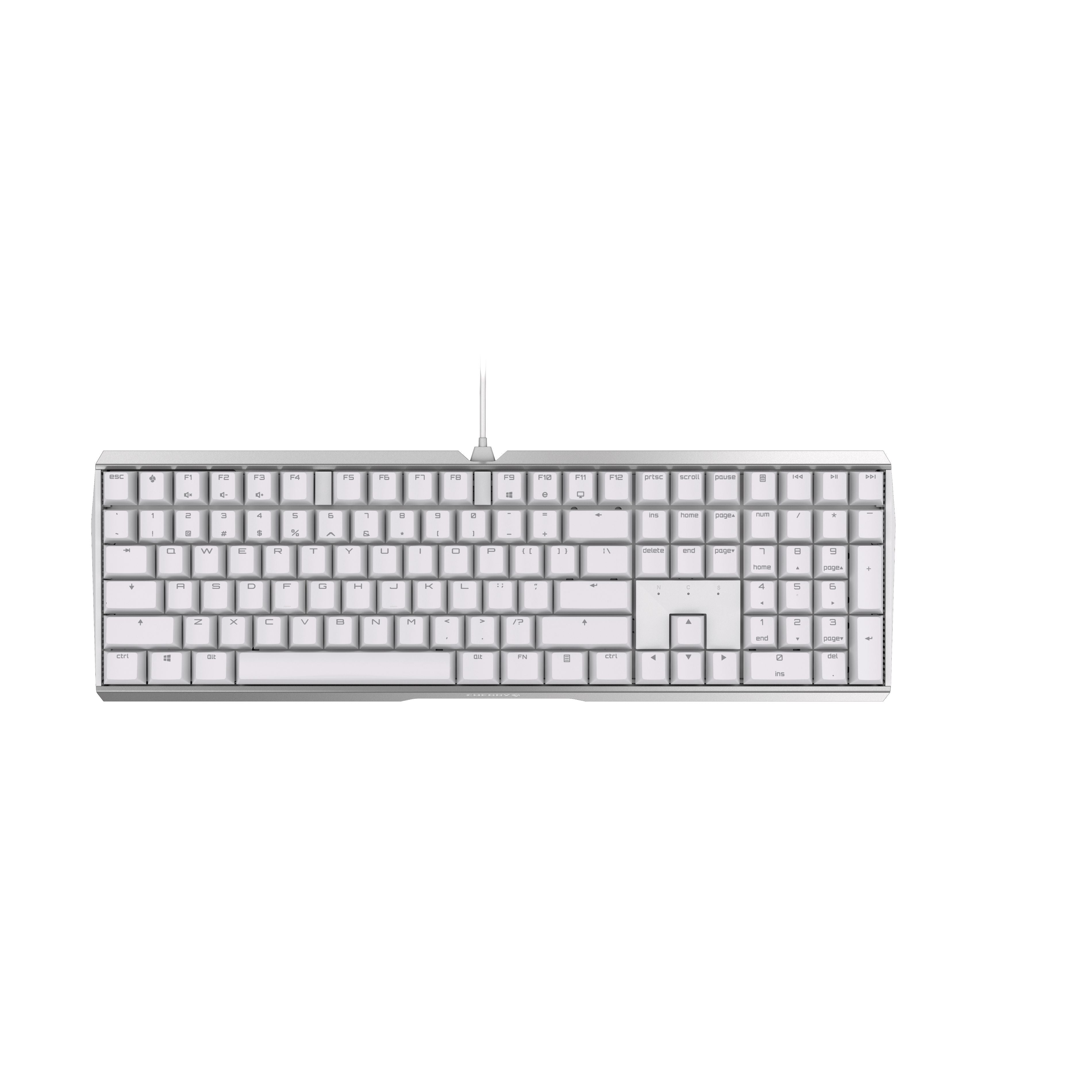 Cherry MX BOARD 3.0 S Mechanical Gaming Keyboard with MX Black Switches - Wired USB Keyboard for PC Gamers, Typists & Programmers | Perfect for FPS, MOBA Games & Office Work