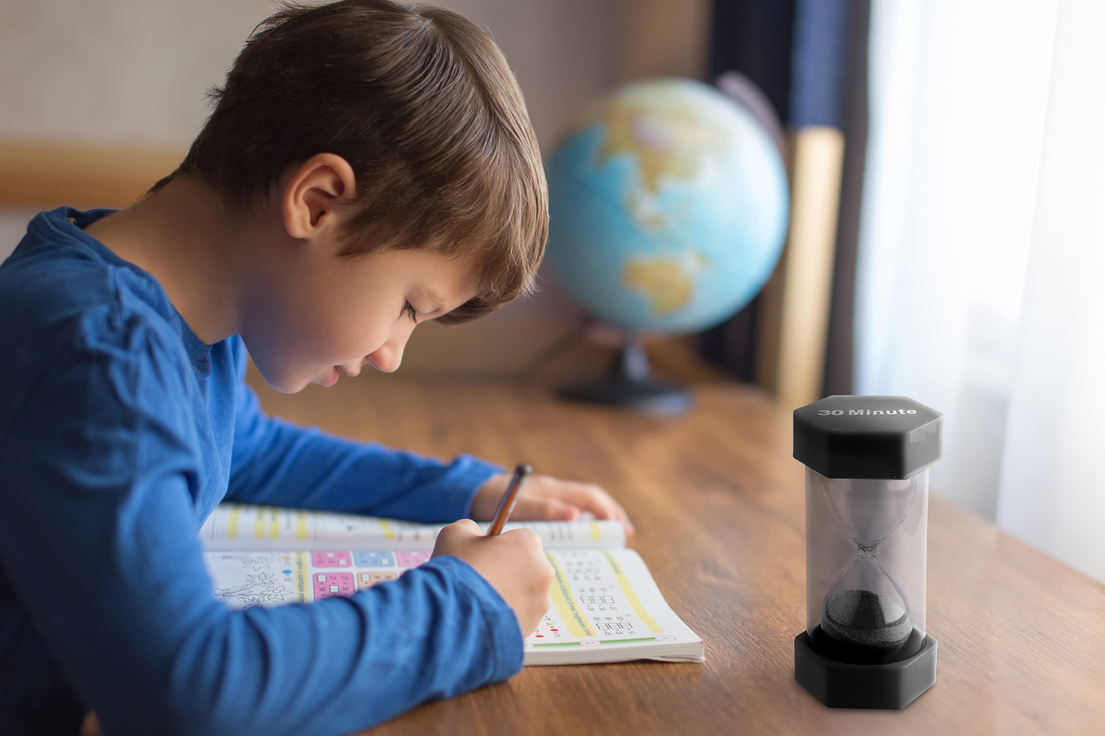 Teacher Created Resources 30 Minute Large Sand Timer - Classroom Timer for Kids, Learning Activities, Games & Time Management (TCR20887) - Perfect for Teachers, Homeschooling & Educational Activities
