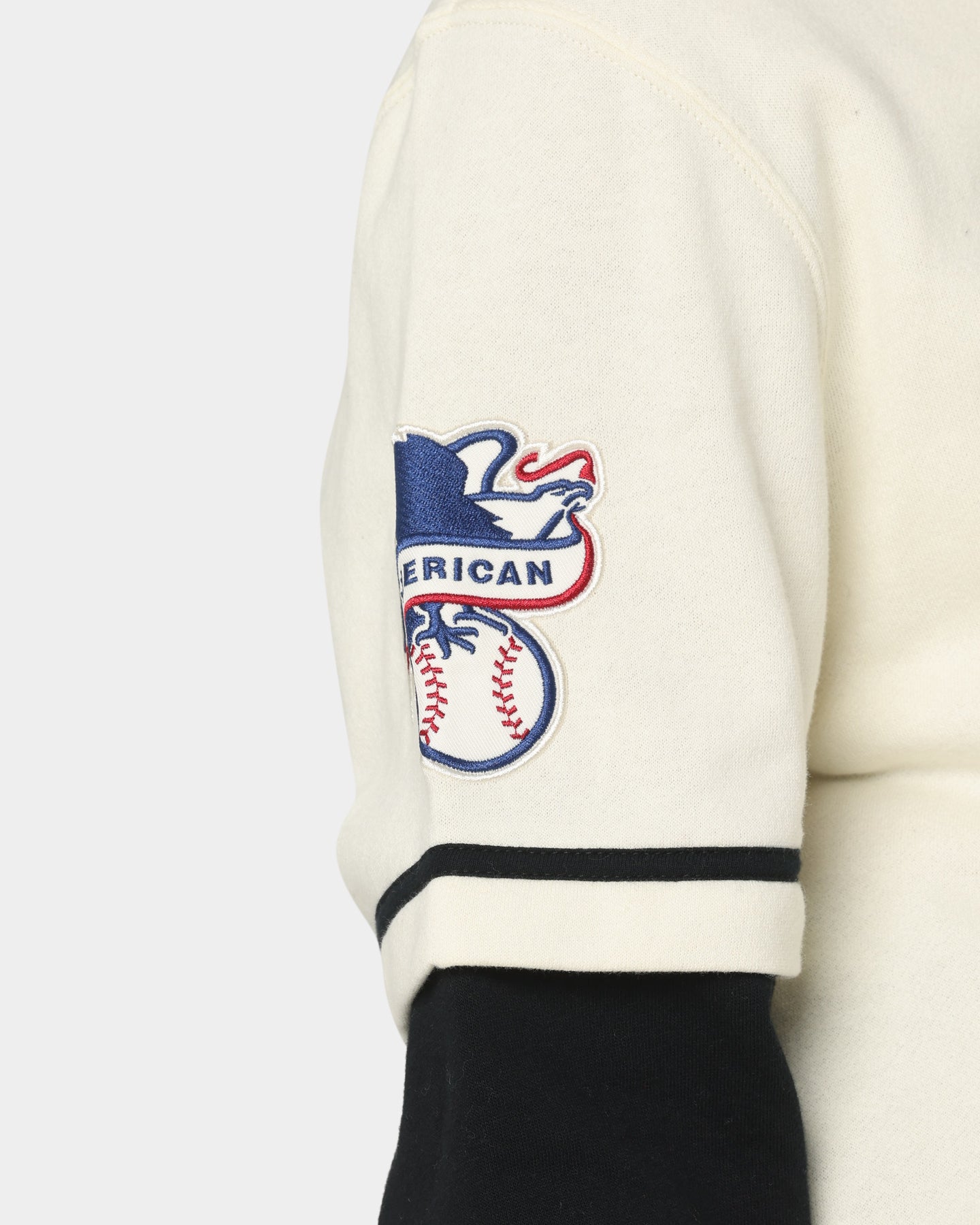 47 Brand Tampa Bay Rays Shortstop Hoodie Cream - Comfortable & Stylish MLB Fan Hoodie for Men & Women - Perfect for Game Day, Casual Wear & Outdoor Activities