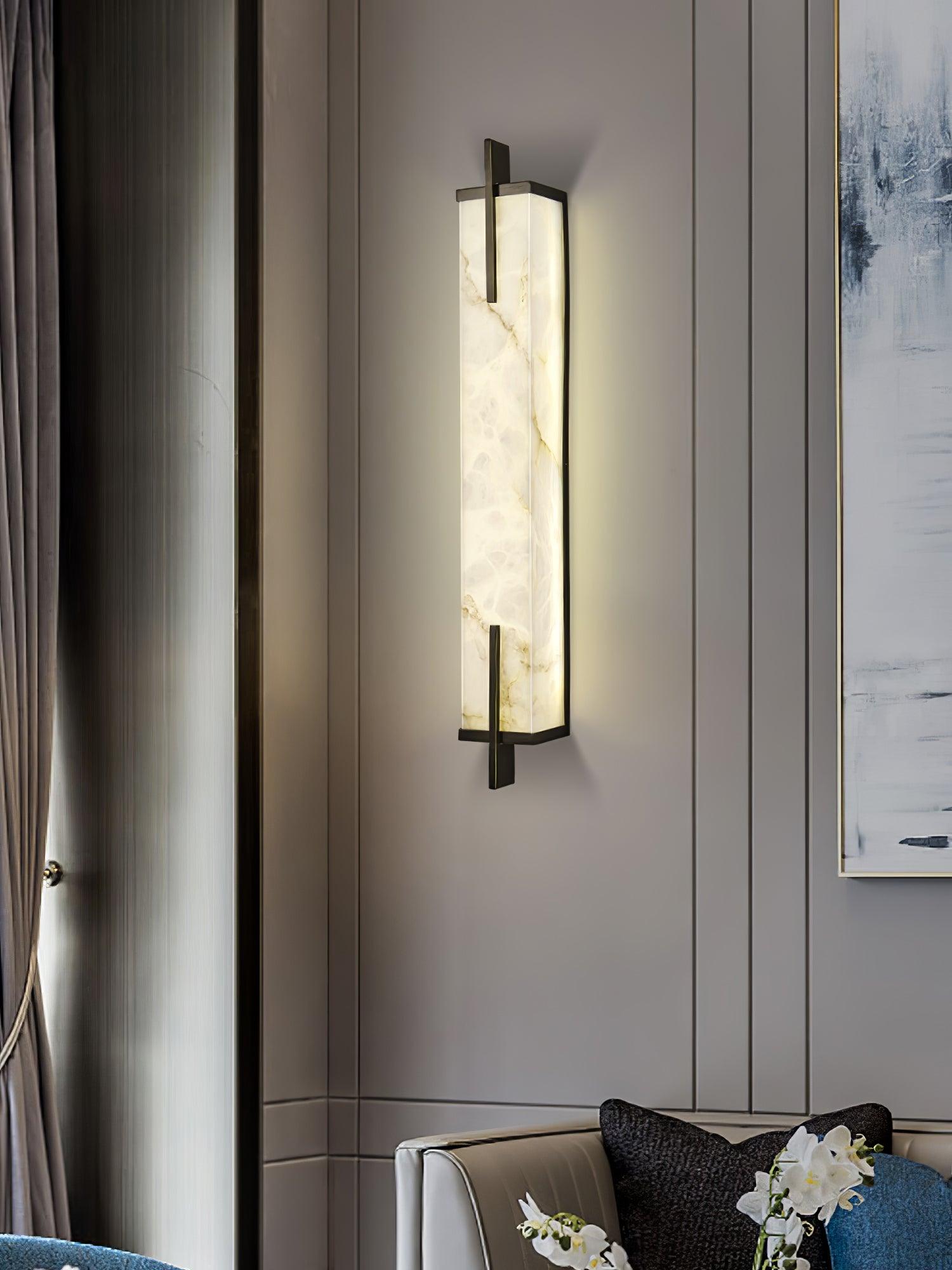Calliope Wall Sconce Light Fixture - Modern Plug-in Wall Lamp with Adjustable Arm for Living Room, Bedroom, or Hallway Decor