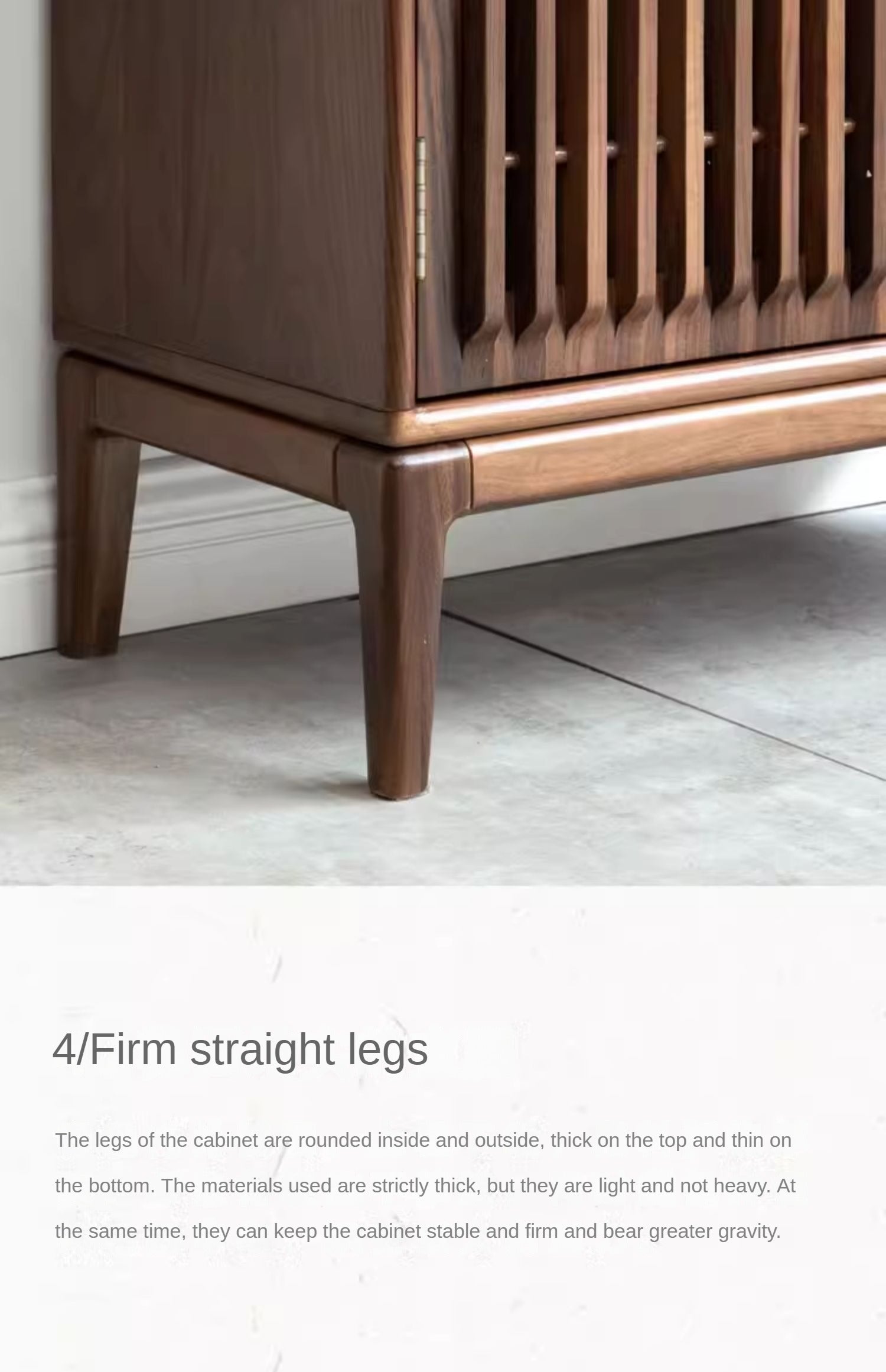 Black Walnut and Ash Wood 2-Door Shoe Cabinet for Entryway - Stylish Shoe Storage Organizer for Hallway, Mudroom, or Apartment Entrance