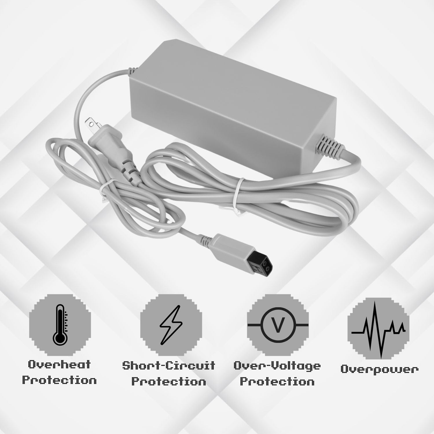 Original Title: TNP AC Adapter for Nintendo Wii Power Cord - Replacement Power Supply Adapter for Nintendo Wii Gaming Console   Optimized Title: TNP AC Power Adapter Replacement for Nintendo Wii Console - Compatible with Wii Gaming System - Perfect for Home Entertainment & Gaming Setups