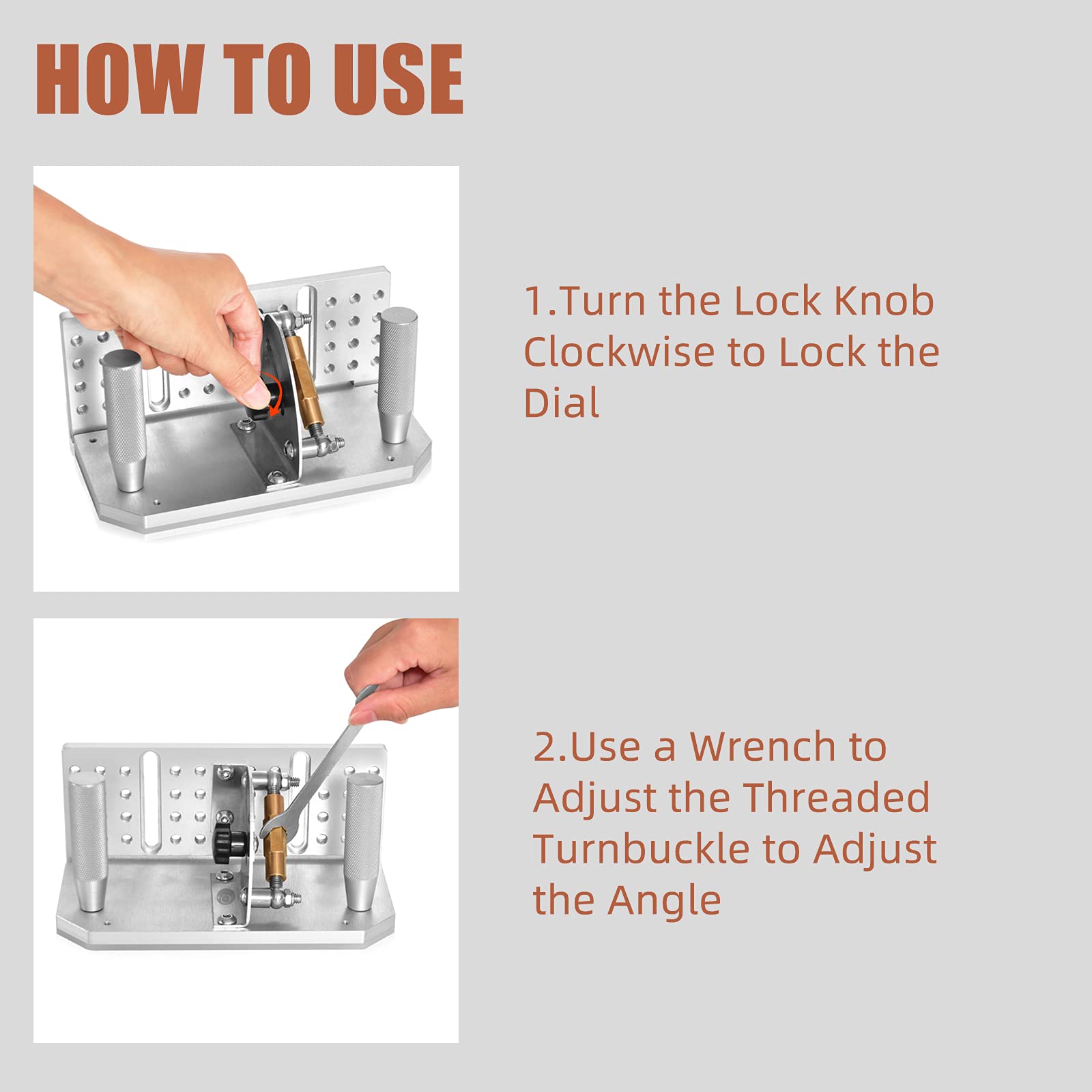 Adjustable Belt Grinder Knife Jig - 9.75