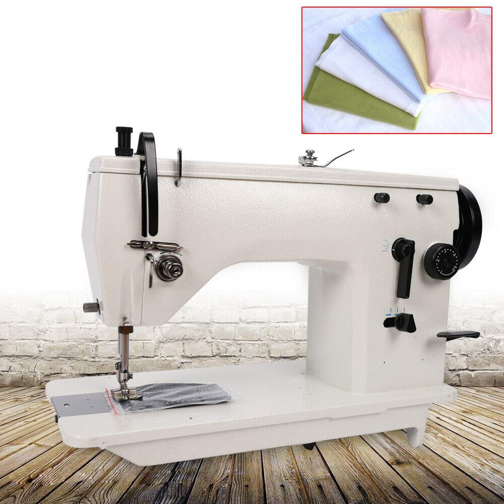 Heavy Duty Industrial Sewing Machine with Walking Foot - 2000RPM DPX5 for Upholstery, Leather & Denim | Straight & Curved Seams | Beginner-Friendly | Perfect for Home DIY, Furniture Repair & Professional Tailoring