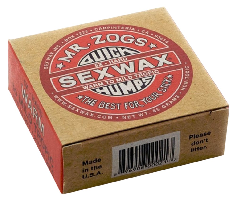 Sex Wax Surf Wax Quick Humps Green Soft - Premium Surfboard Wax for Better Grip | Ideal for Warm Water Surfing & Longboard Riding