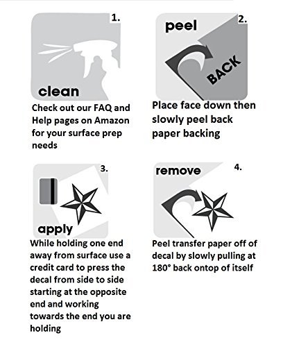 2 Pack Kayak Decal Vinyl Stickers - Waterproof Car, Truck, SUV, Van, Wall, Window & Laptop Decals (5.5