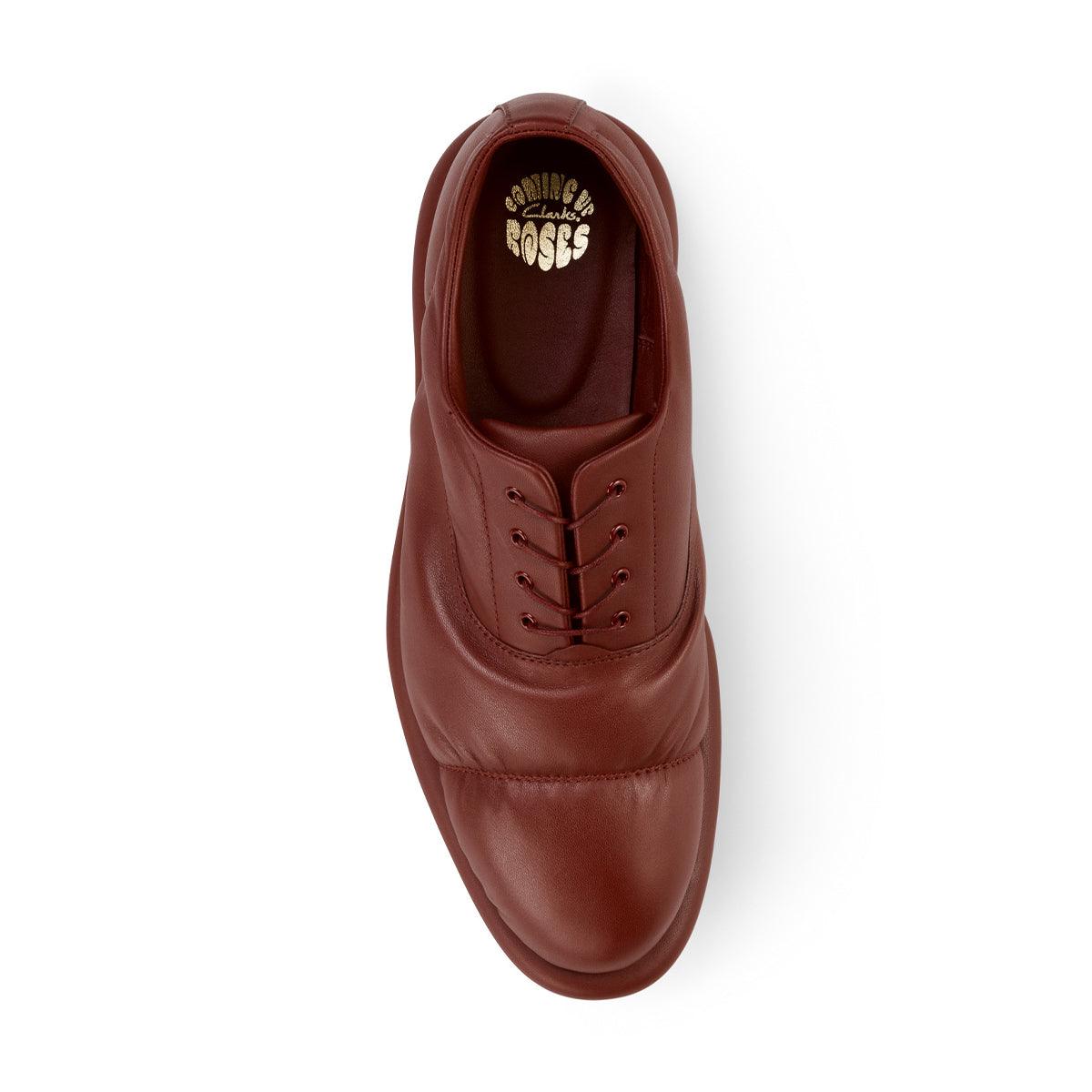 Martine Rose Women's Oxford Shoes in Ox Blood Leather – Stylish & Comfortable for Work, Casual & Formal Occasions