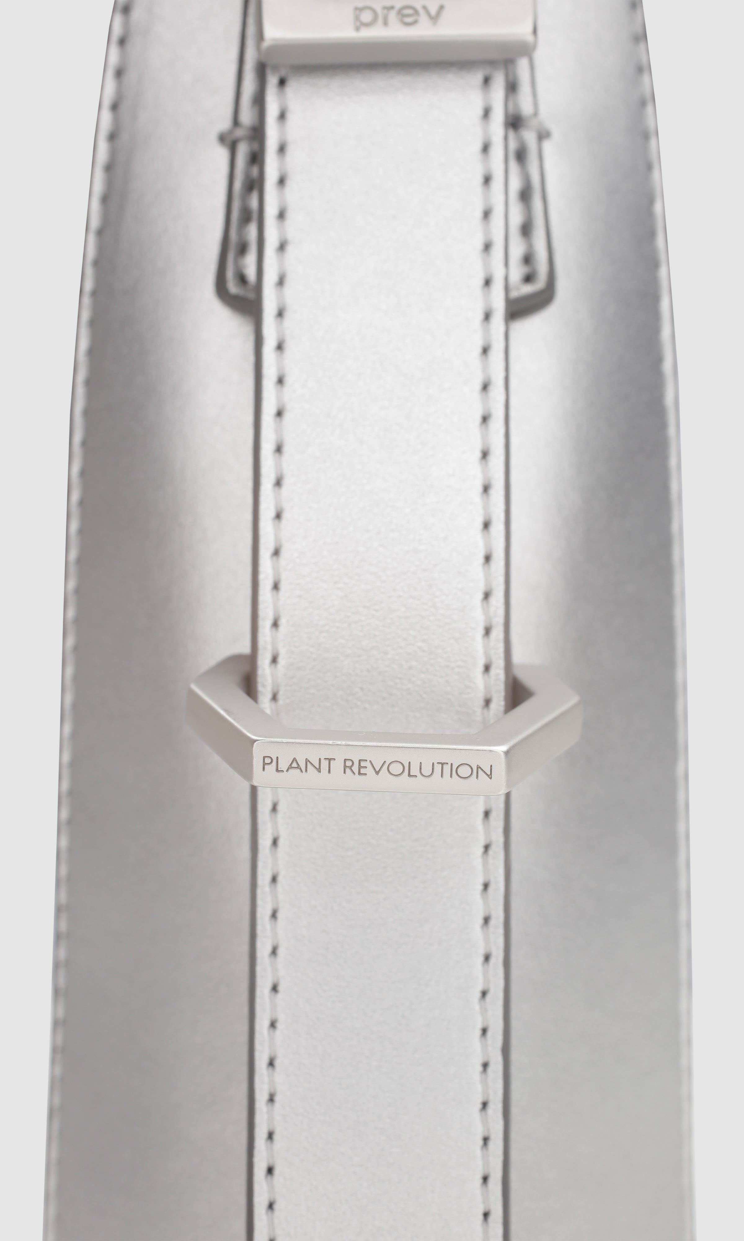 Kiara Vegan Apple Leather Shoulder Bag for Women | Silver Crossbody Purse | Eco-Friendly Fashion Accessory for Work, Travel & Everyday Use
