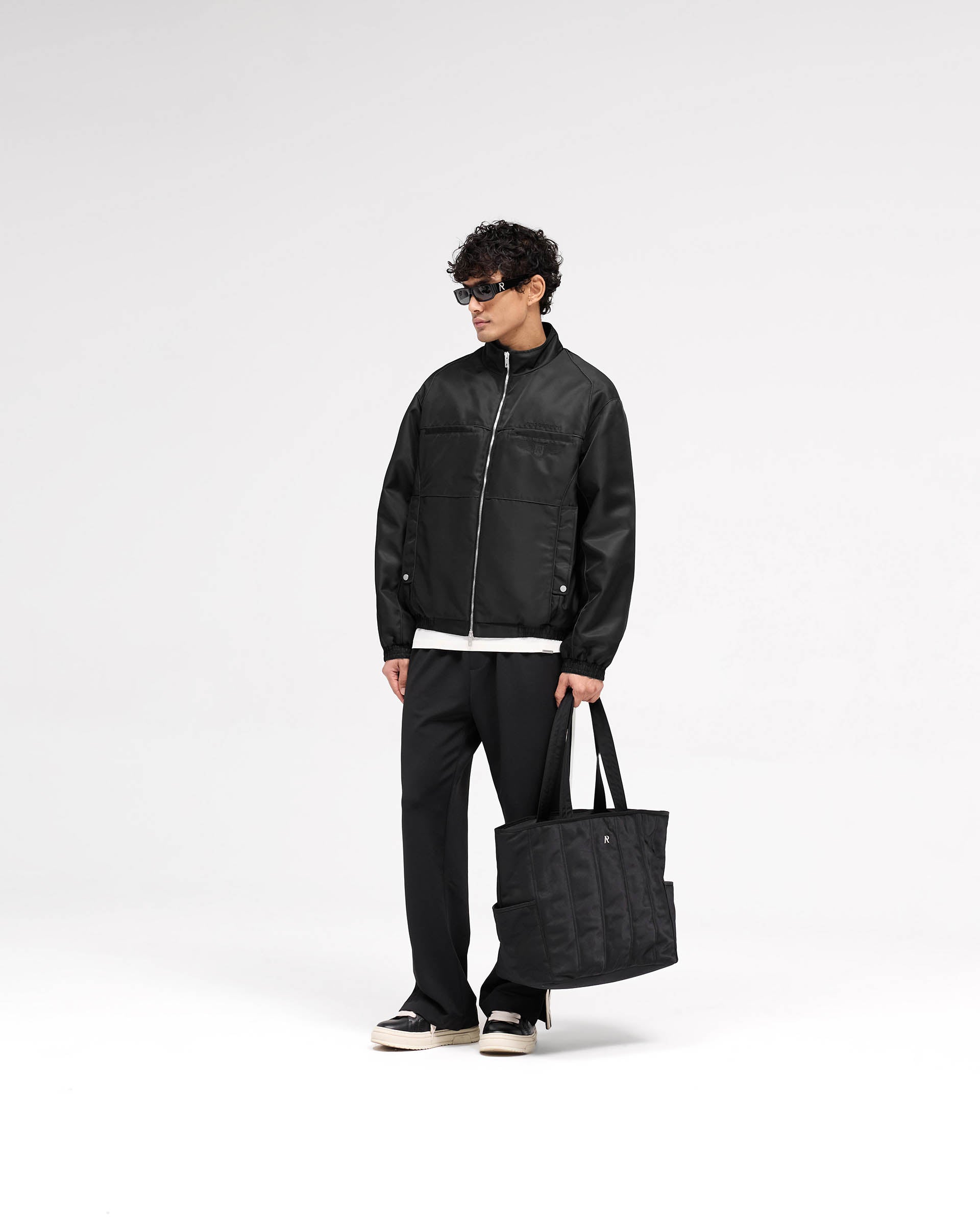 Overdrive Racing Jacket - Black | Men's Lightweight Waterproof Motorcycle Jacket for Street & Off-Road Riding | Perfect for Commuting, Touring & Adventure Biking