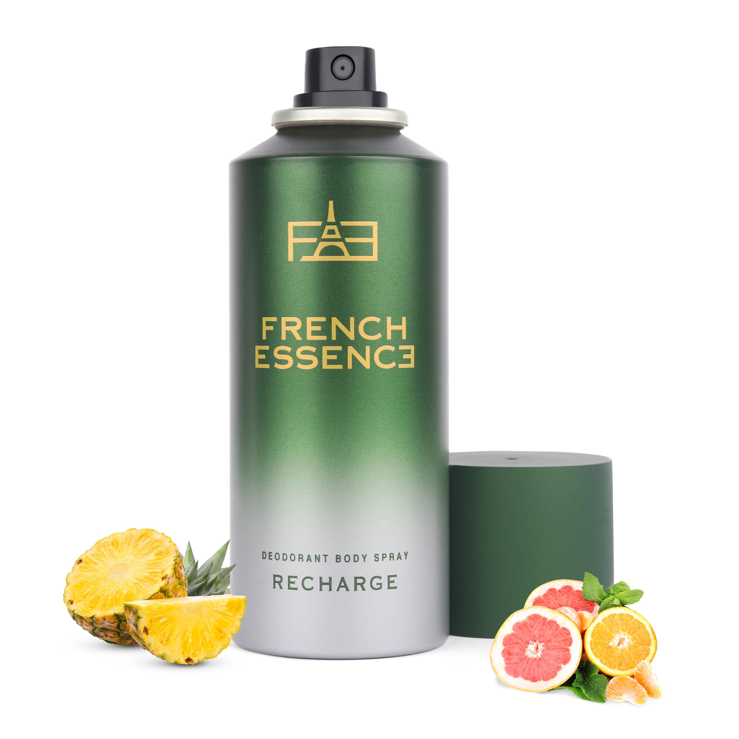 French Essence Long-Lasting Men's Deodorant Spray - 150ml | Fresh Scent Body Spray for Men | All-Day Protection & Fragrance | Ideal for Gym, Work & Daily Use