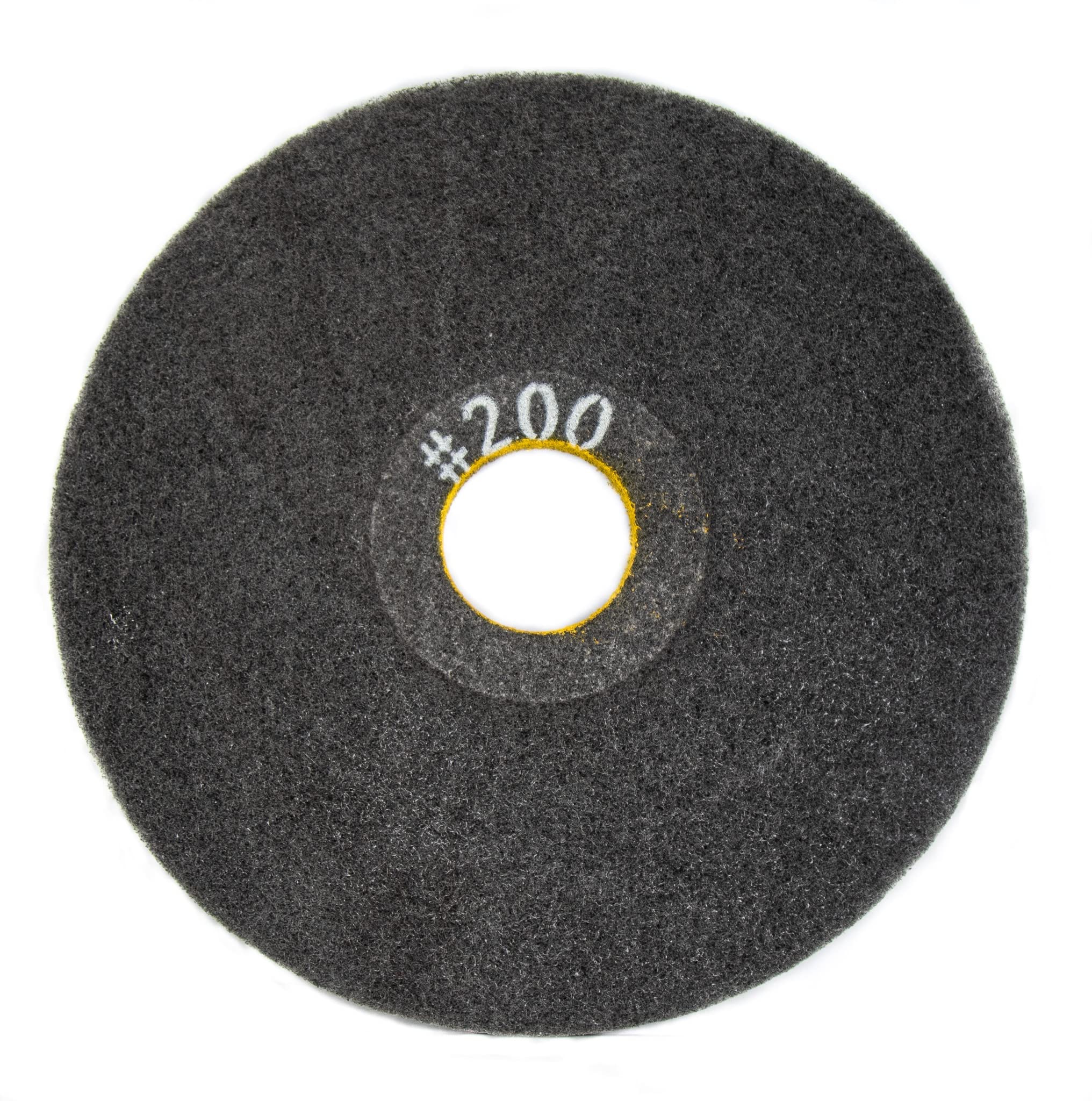 Double Sided Diamond Floor Polishing Pad 13 Inch 200 Grit - Professional Concrete DNA Polishing Disc for Marble, Granite & Hardwood Floors - Perfect for Home Renovation & Commercial Floor Maintenance