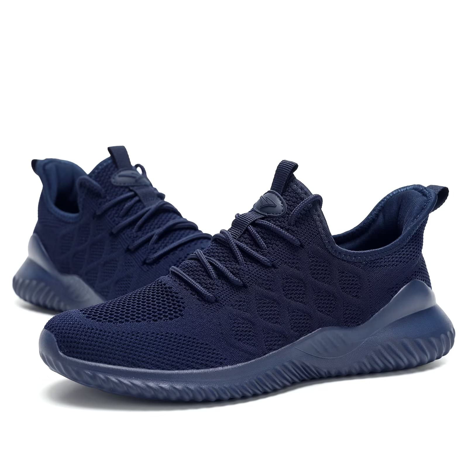 Men's Slip-On Running Shoes - Breathable Mesh Lightweight Tennis Walking Sneakers for Casual, Work & Sport | Perfect for Gym, Jogging & Daily Wear