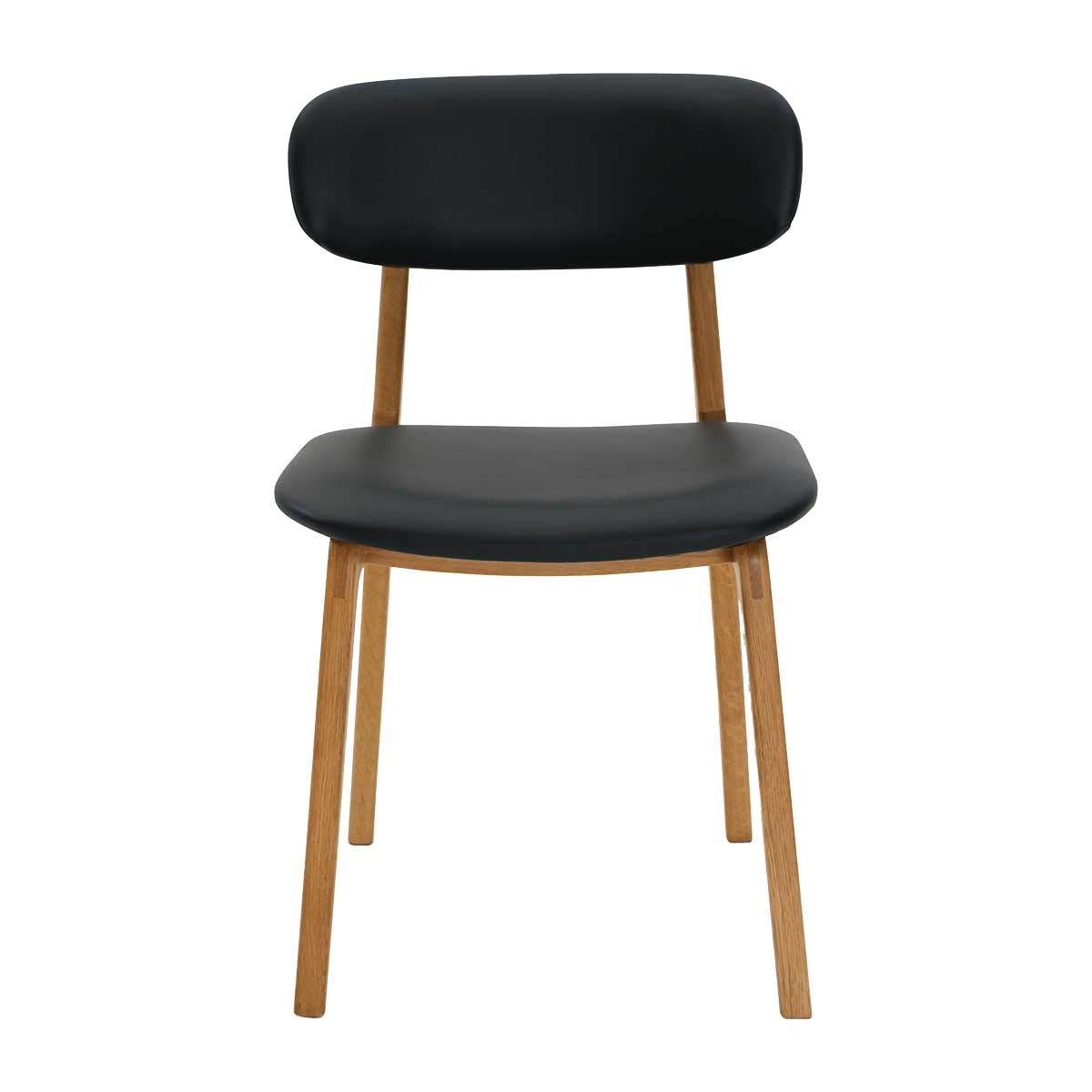 Premium Alaska Leather Dining Chair - Genuine Leather Upholstered, Ergonomic Design for Comfortable Dining - Perfect for Home, Restaurant, and Office Use