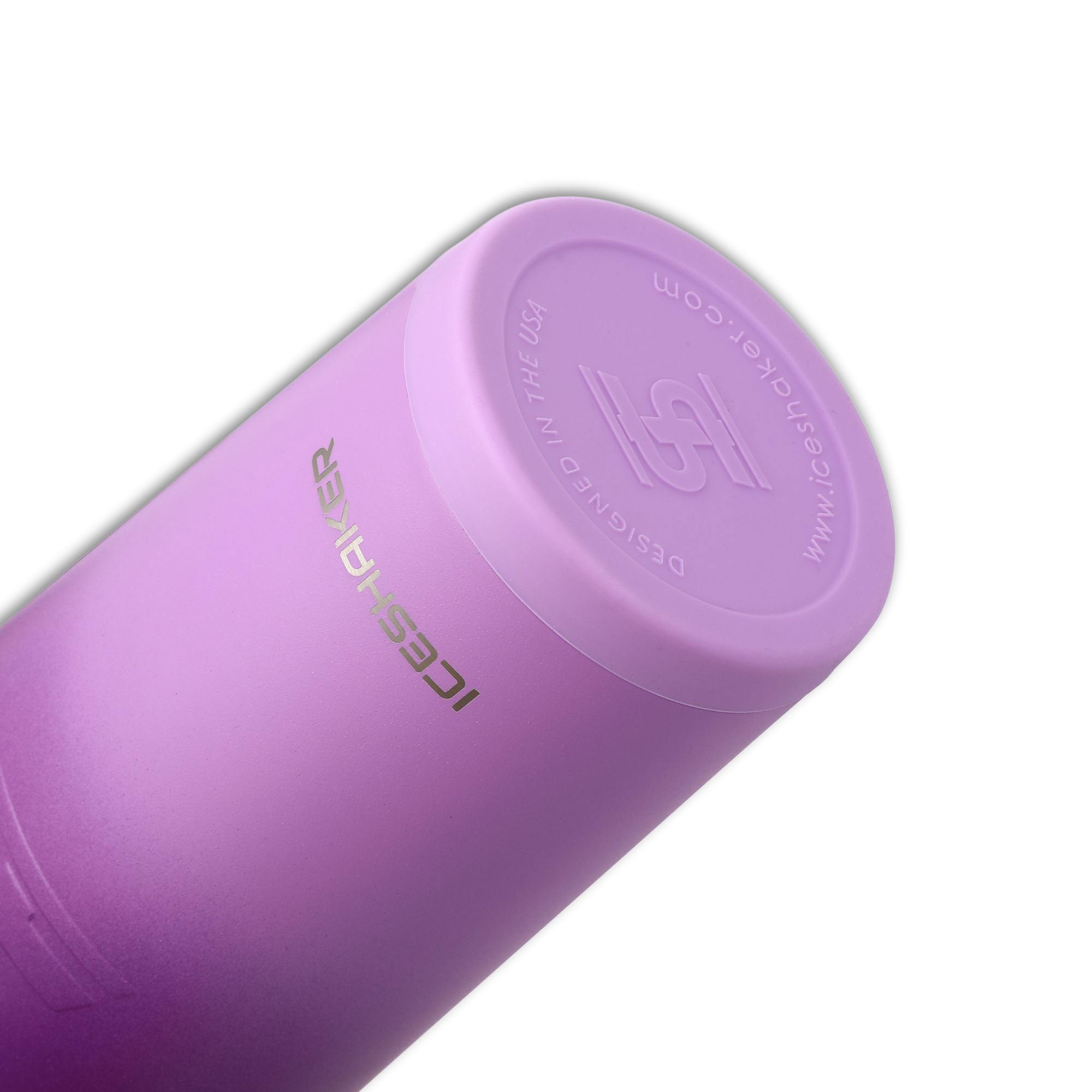 26oz Insulated Stainless Steel Ice Shaker Bottle - Purple Color Rush for Gym, Workouts & Outdoor Activities
