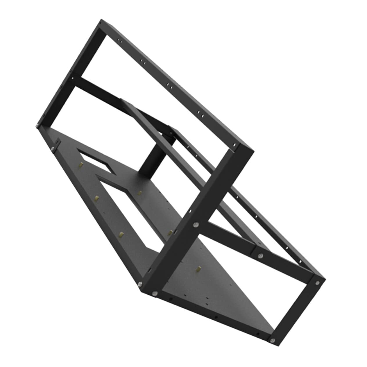 Lurrose Open Air Mining Rig Case - ETC & GPU Compatible Computer Bracket with High Reliability Storage | Perfect for Cryptocurrency Mining & PC Builds