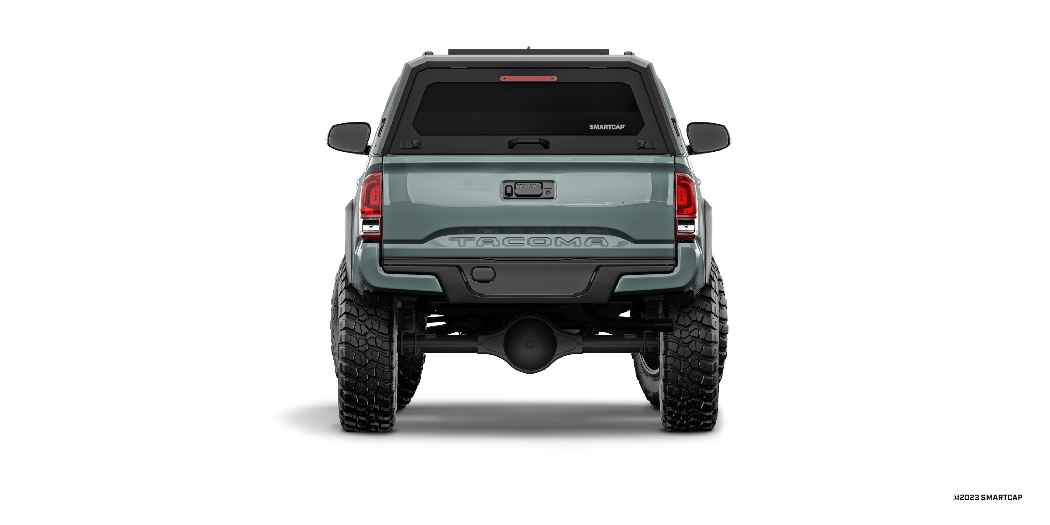 SmartCap EVOa Adventure Truck Bed Cap for 2016-2023 Toyota Tacoma 6' Standard Bed | Durable Tonneau Cover for Camping & Off-Road Adventures