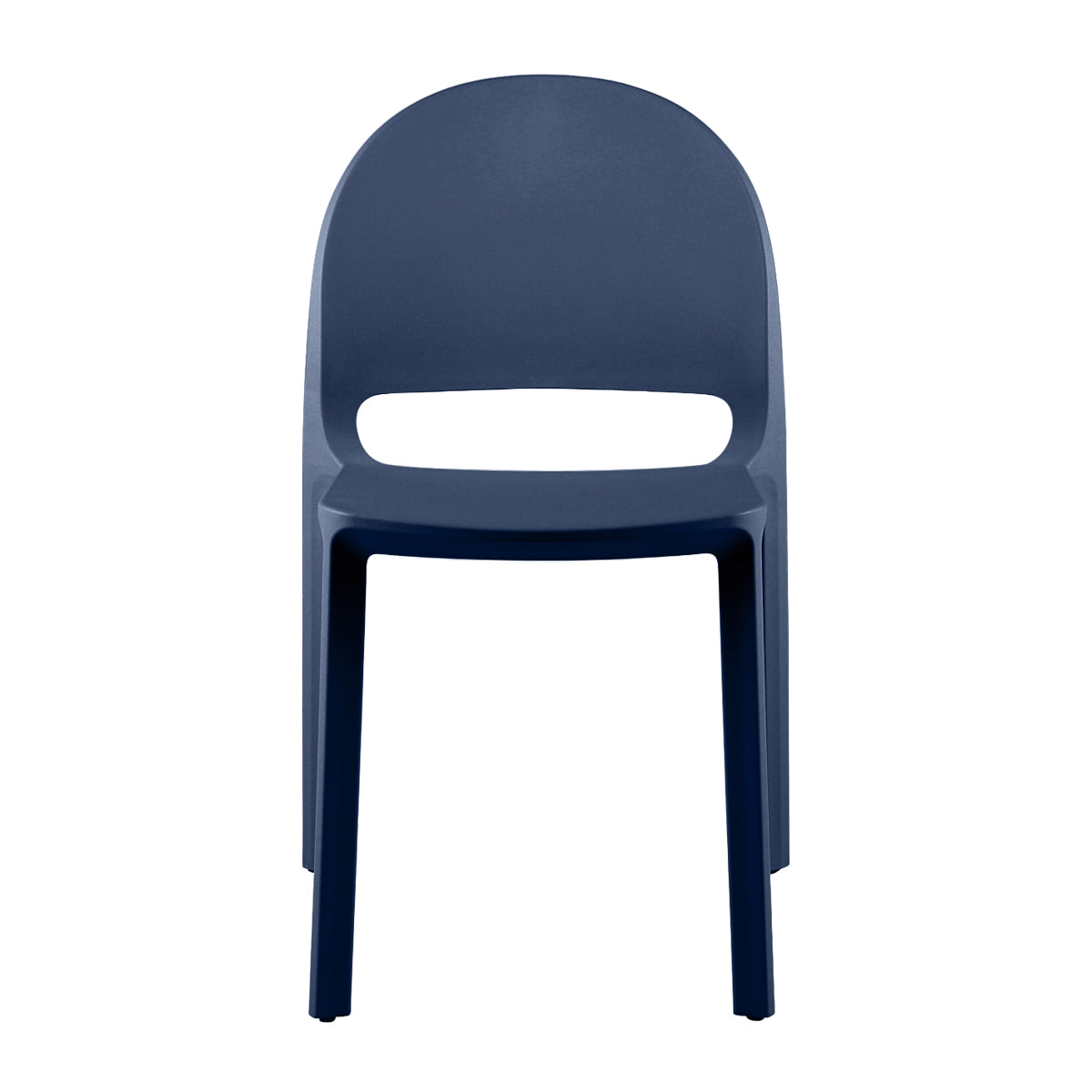 Modern Arch Stacking Dining Chair - Sturdy & Space-Saving Stackable Chairs for Kitchen, Dining Room, or Office - Perfect for Small Spaces & Entertaining