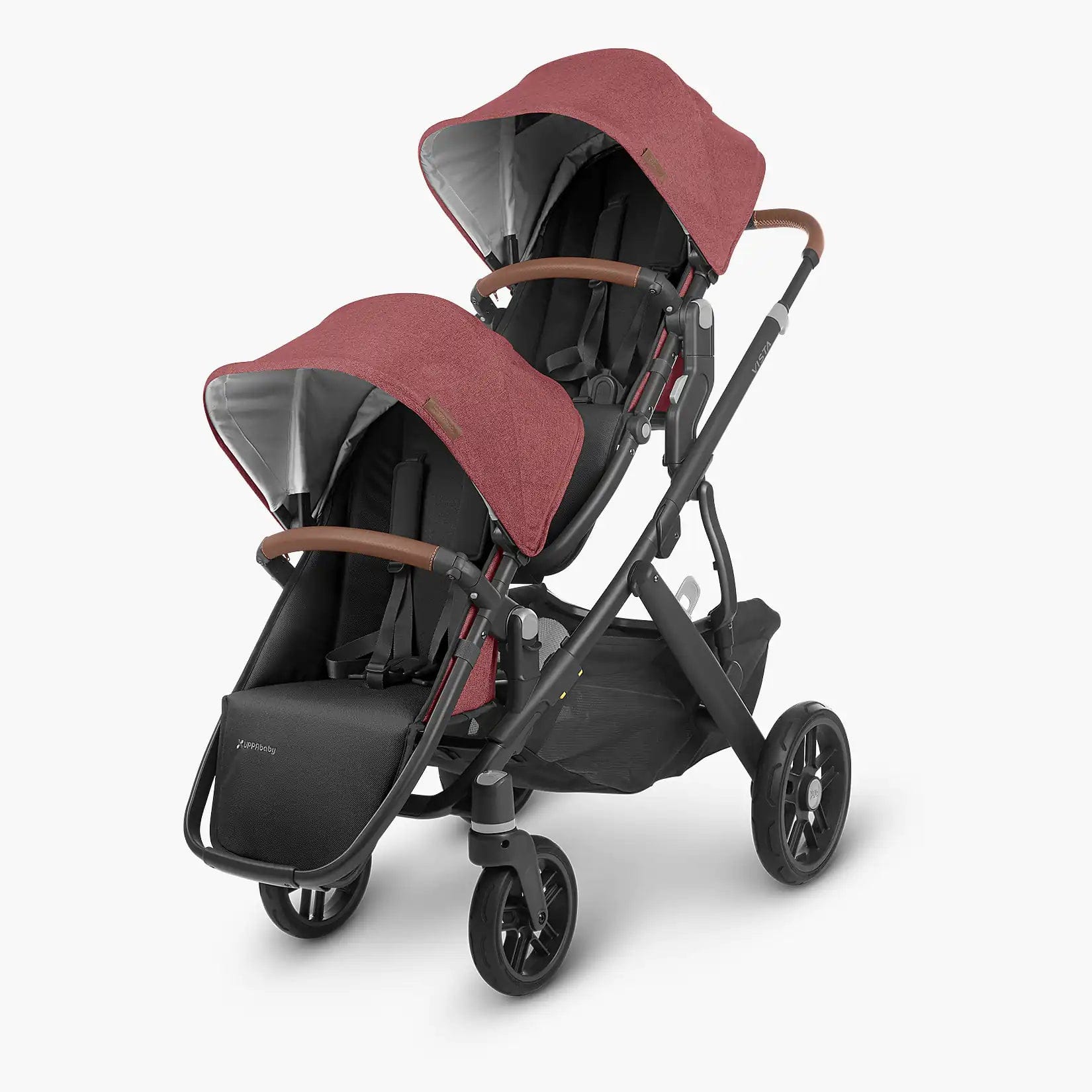 UPPAbaby Vista V2 Double Stroller - Lightweight All-Terrain Baby Stroller with Adjustable Canopy | Perfect for Twins, Siblings & Everyday Use in Parks, Shopping & Travel