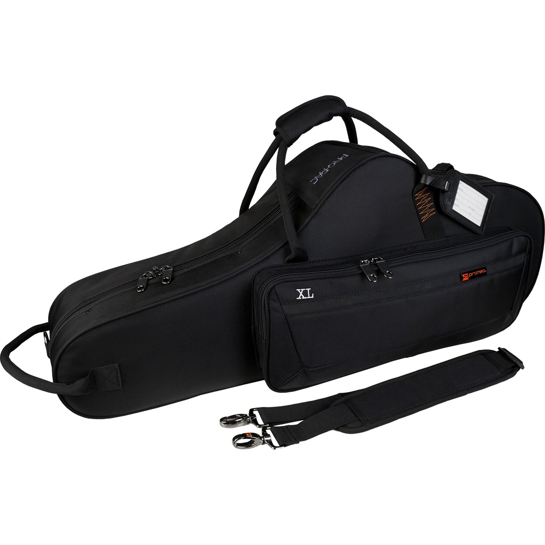 Protec PB305CTXL Tenor Saxophone PRO PAC Case-XL Contoured (Black) - Durable Saxophone Case for Professional Musicians, Travel & Gig Protection