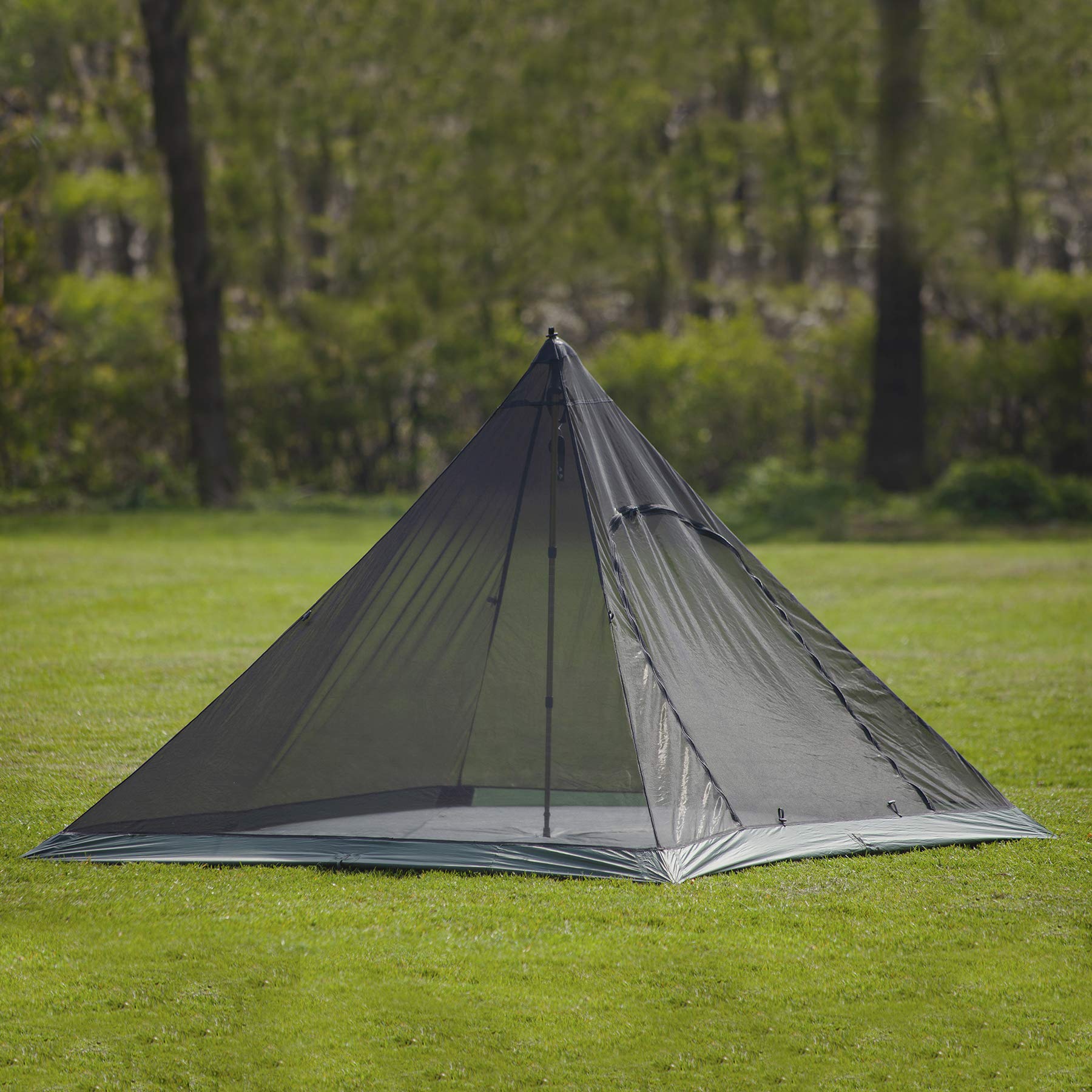 DD HAMMOCKS - DD XL Pyramid Mesh Tent - Ultralight 2-Person Mosquito Proof Camping Tent for Hiking, Backpacking & Outdoor Adventures - Perfect for Summer Camping & Backcountry Exploration