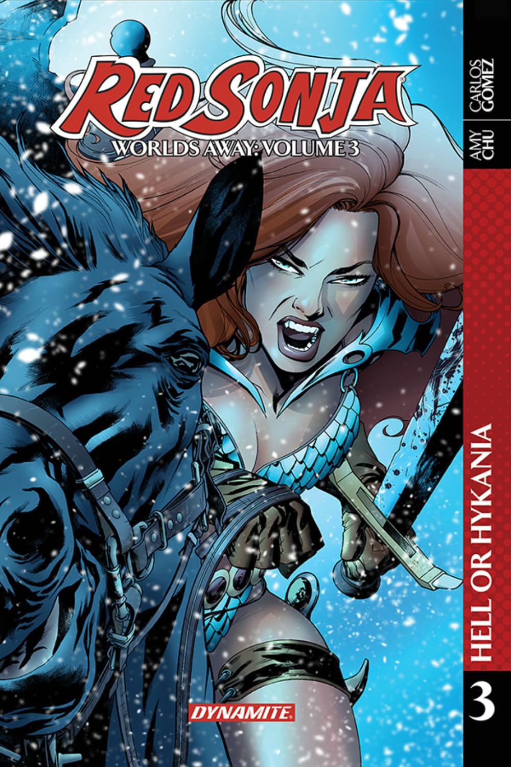 Red Sonja: Worlds Away Vol 3 Graphic Novel TP | Epic Fantasy Adventure Comic Book | Perfect for Comic Collectors & Fantasy Fans