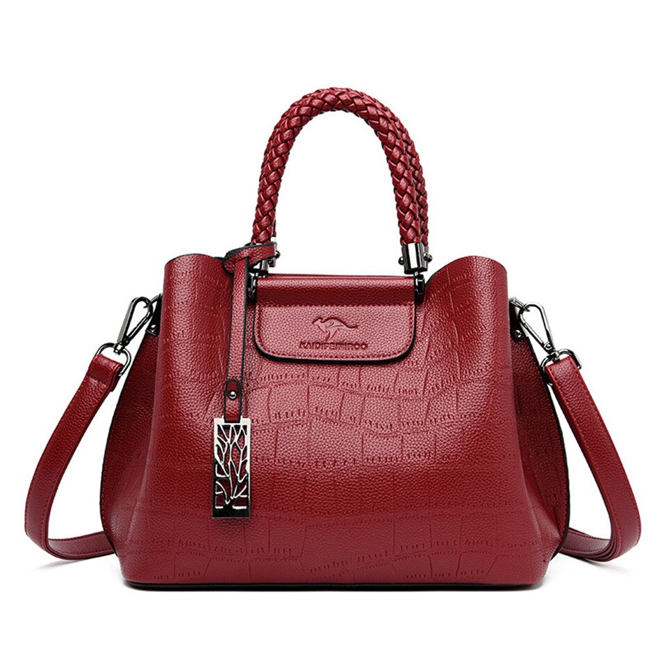 Women's Designer Handwoven Top Handle Bag - Elegant & Durable for Work, Travel & Everyday Use