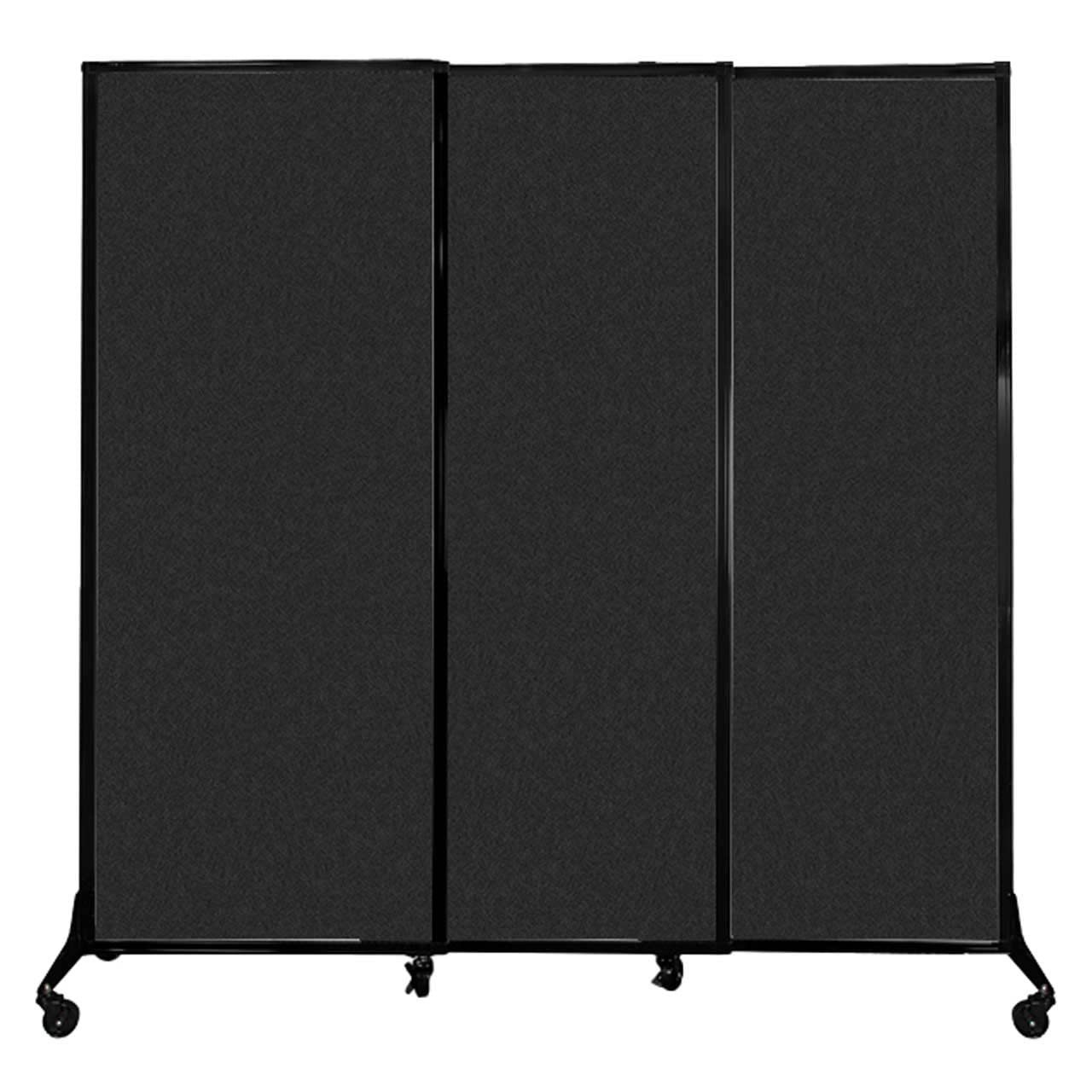 Versare QuickWall 3-Panel Portable Room Divider - 7' Wide x 6'8