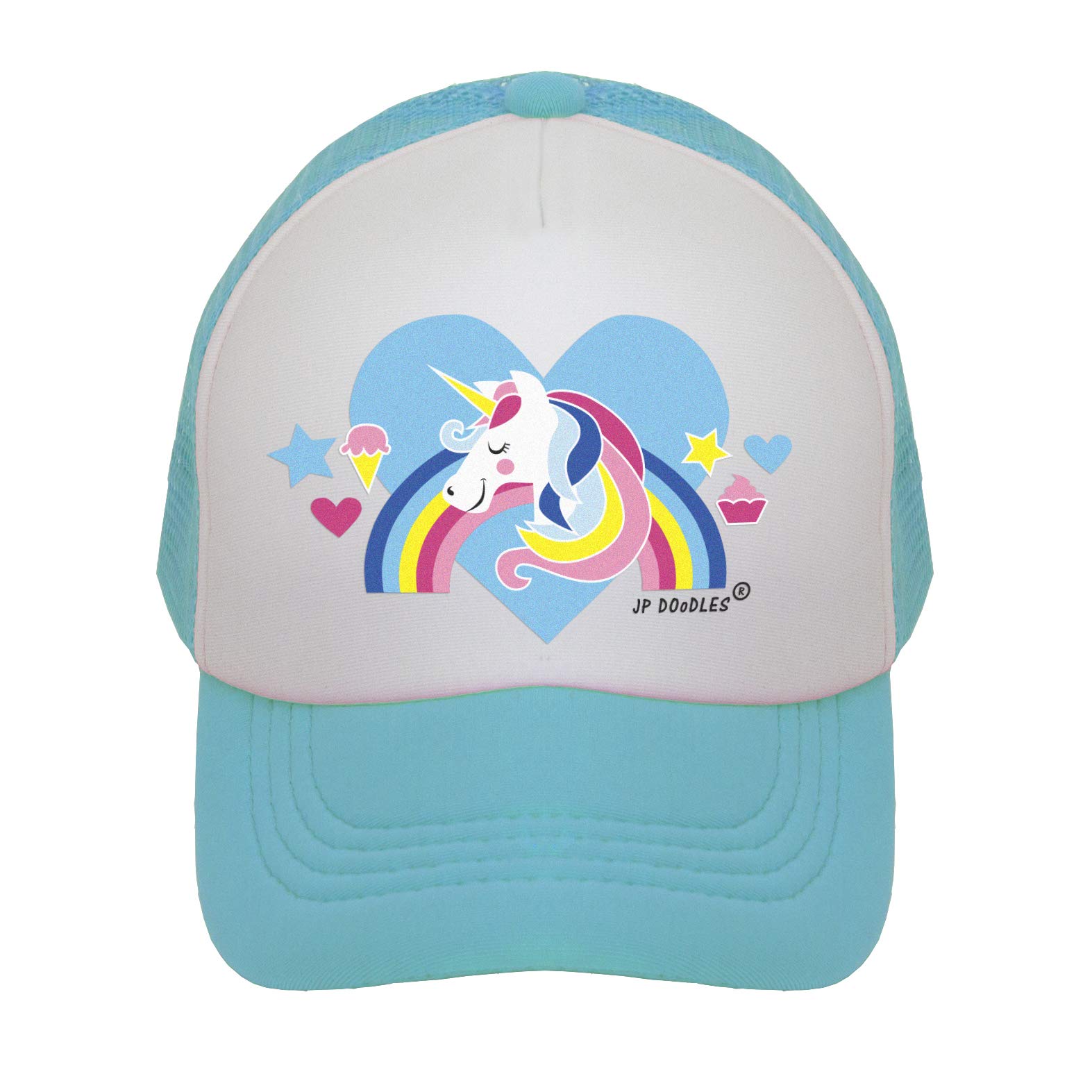 **Baby & Toddler Baseball Hat - Adjustable Snapback Trucker Cap for Boys & Girls - Sun Protection Summer Hat for Outdoor Play, Beach, and Sports**