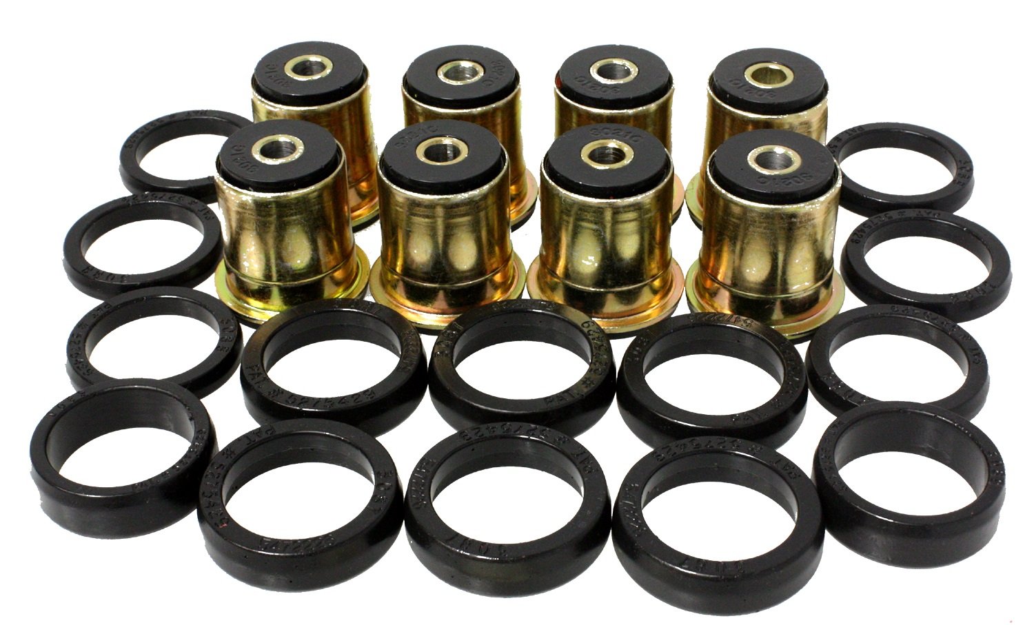 Energy Suspension 3.3132G Control Arm Bushing Set - Polyurethane Replacement Bushings for Improved Handling & Durability | Fits Chevy, Ford, Dodge Vehicles | Perfect for Off-Roading & Performance Upgrades