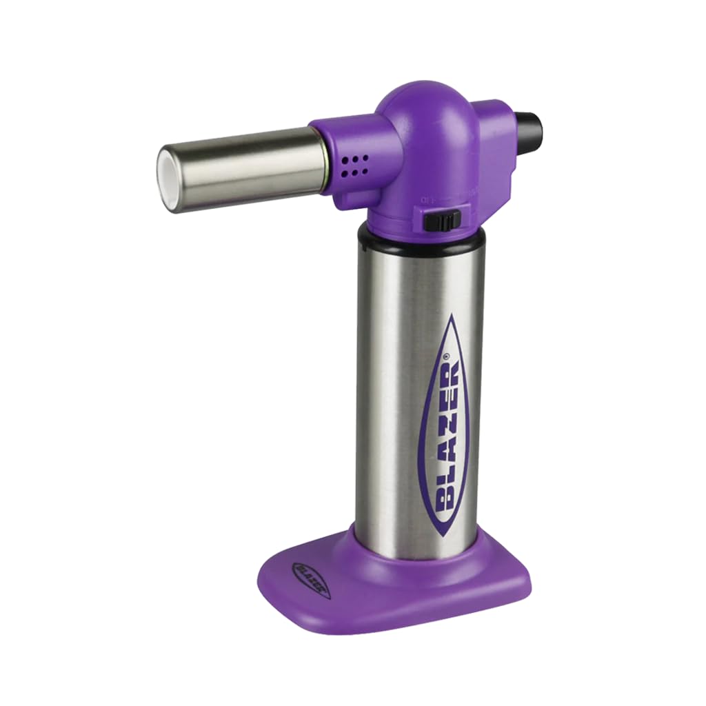 Blazer 189-8020 Big Buddy Turbo Torch - Red & Stainless Steel Propane Torch for Welding, Soldering & DIY Projects