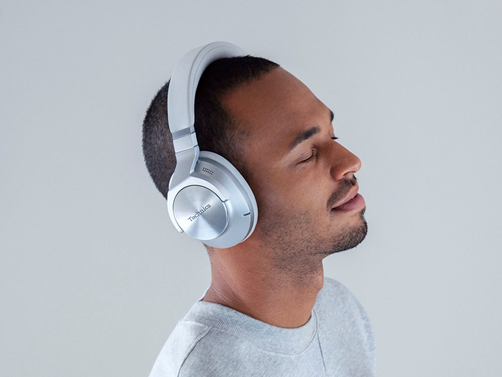 Technics EAH-A800E Premium Wireless Noise Cancelling Headphones - Hi-Res Audio, Bluetooth 5.0, 40mm Drivers for Home, Office & Travel Use