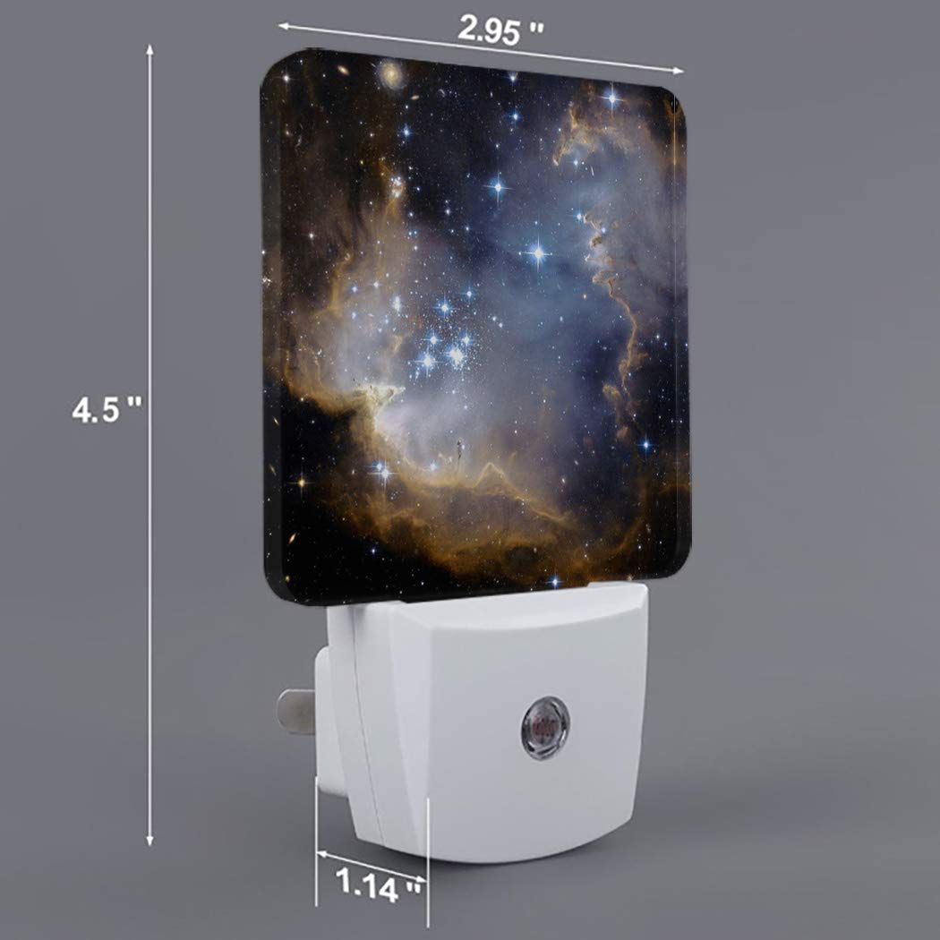 Starry Night Light LED Plug-in Sensor Lamp for Bedroom & Hallway - Kids & Adults