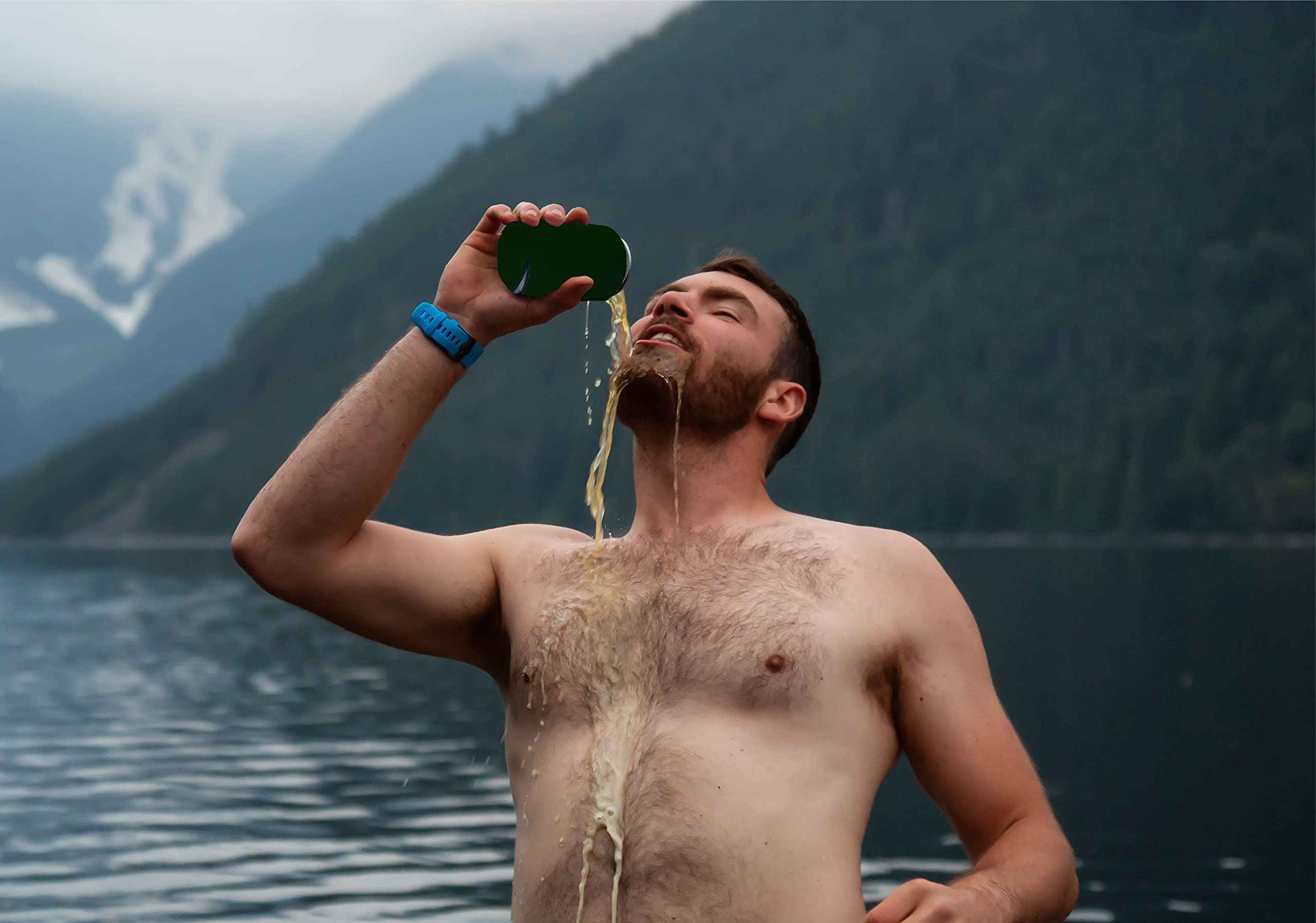 Premium Neoprene Collapsible Can Cooler - Insulated Beer & Soda Sleeve (1 Pack, Charcoal) - Perfect for Camping, BBQs, and Outdoor Parties