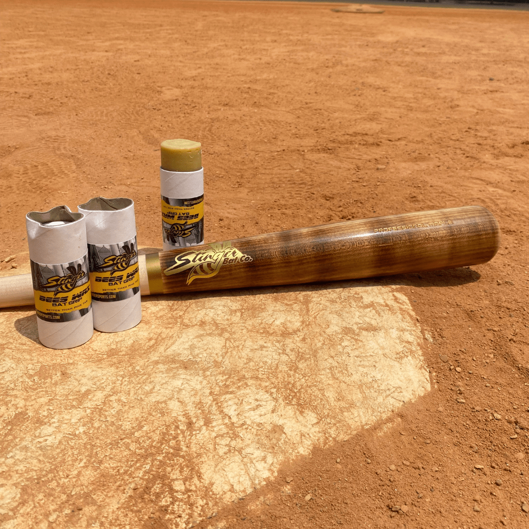 Premium Beeswax Bat Grip for Baseball & Softball - Non-Toxic, Better Than Pine Tar - Perfect for Enhanced Grip in Cold Weather & Rainy Games
