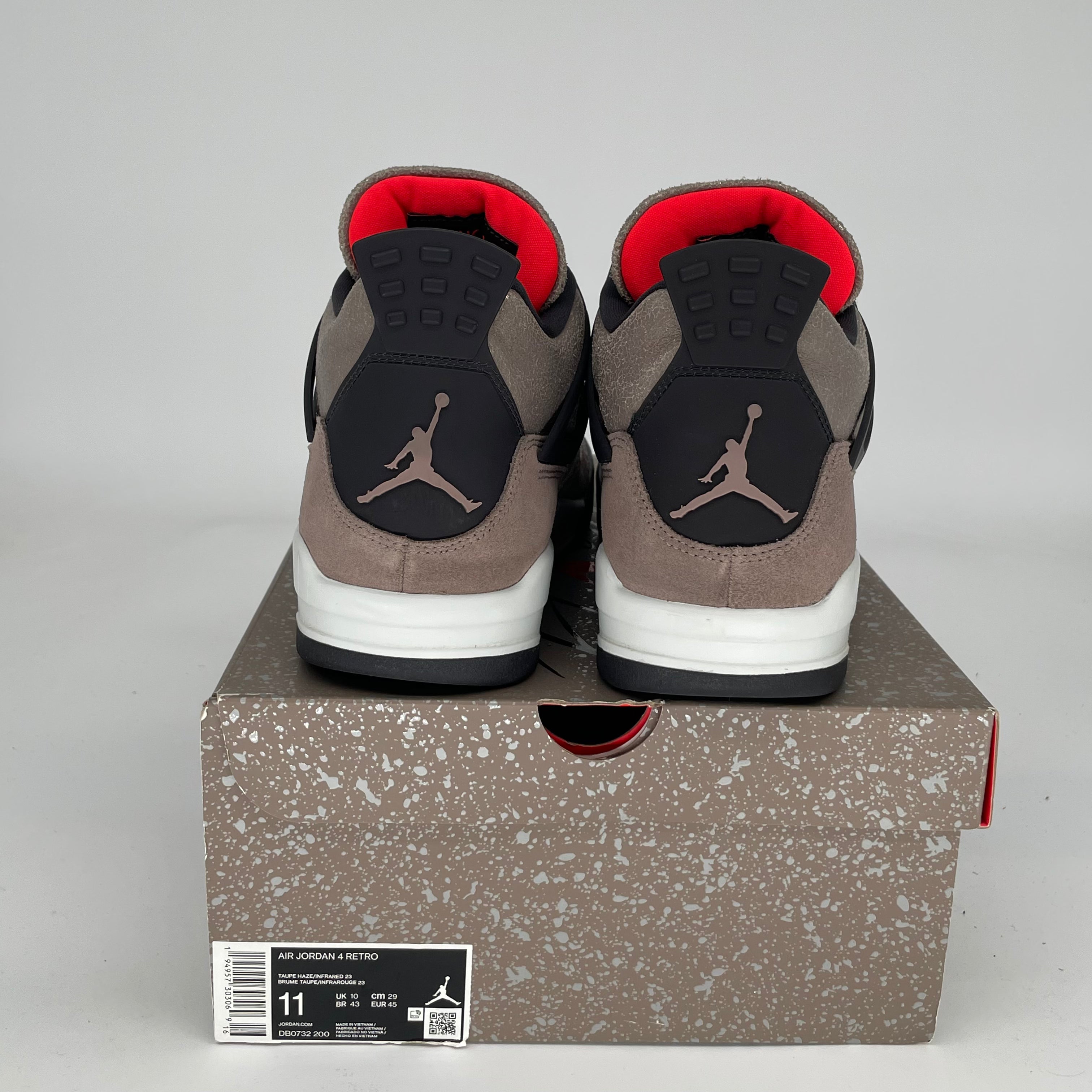 AIR JORDAN 4 TAUPE HAZE Men's Basketball Shoes - Size 11 (DB0732-200) - Retro Sneakers for Casual Wear & Street Style