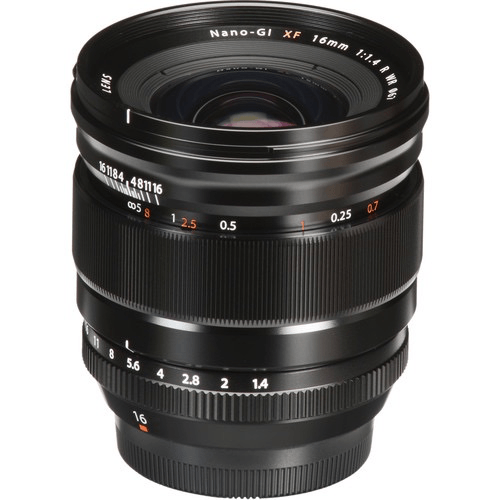 Fujifilm Fujinon XF 16mm f/1.4 R WR Wide Angle Prime Lens for Fujifilm X-Mount Cameras - Perfect for Landscape, Street & Low Light Photography
