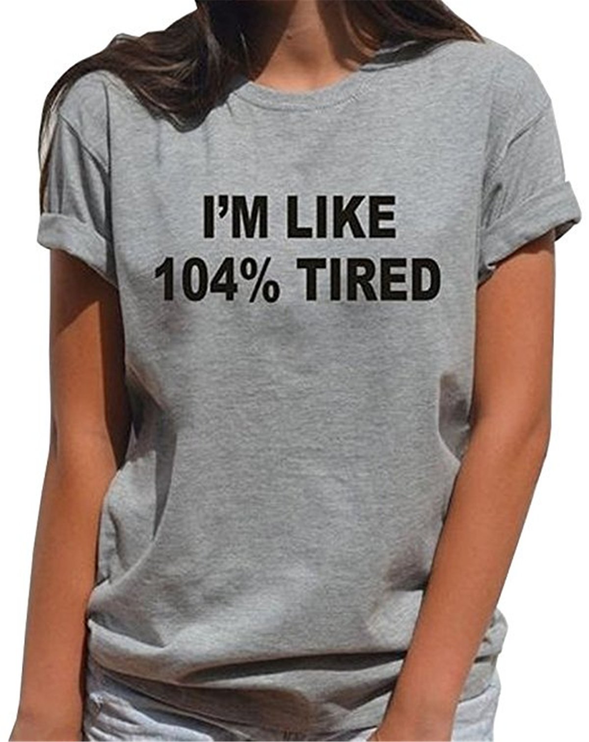 Funny Letter Graphic Tee for Teen Girls | Cute Junior T-Shirts with Humorous Print | Perfect for School, Parties & Casual Wear