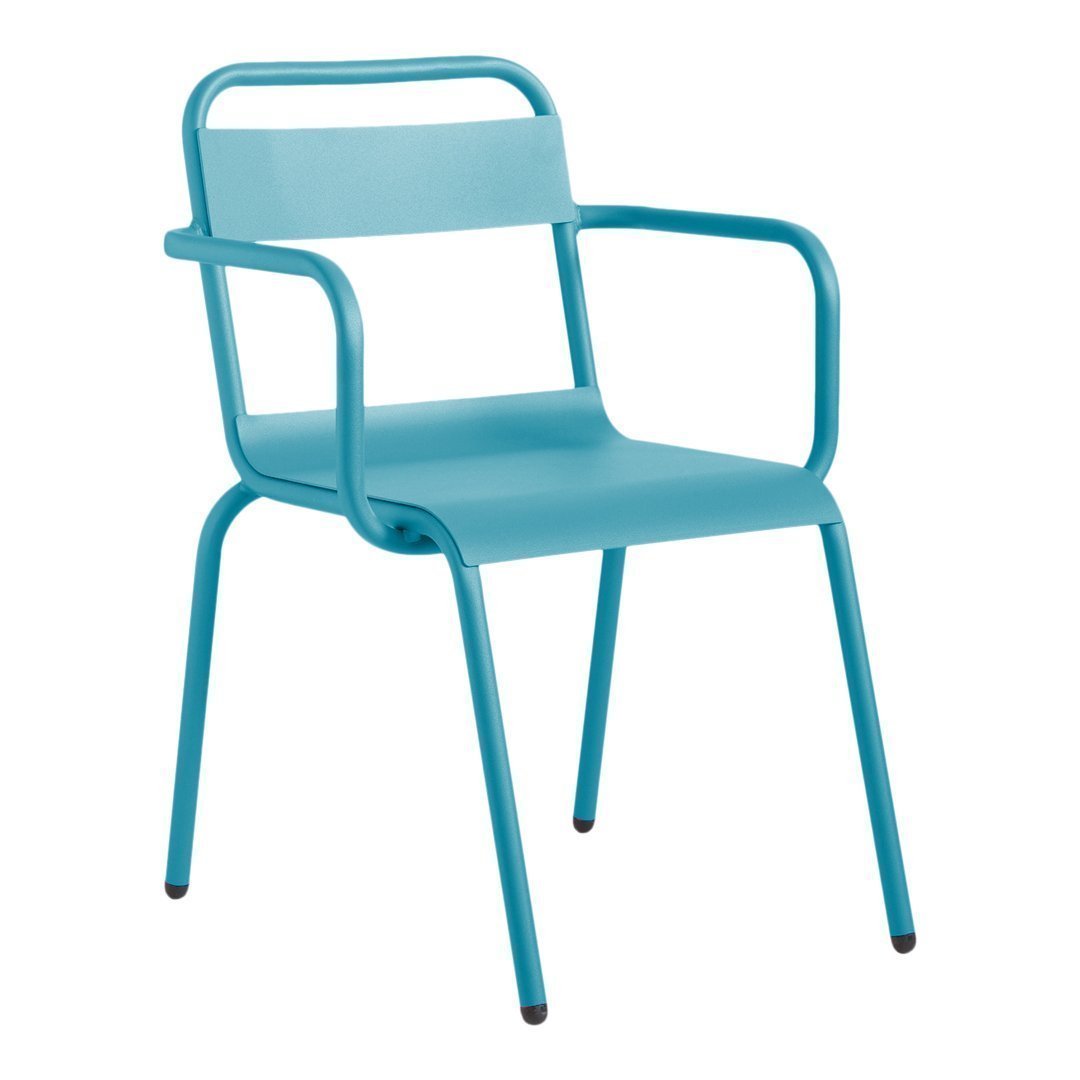 Biarritz Armchair - Modern Accent Chair for Living Room, Bedroom & Office - Comfortable Upholstered Lounge Chair with Wooden Legs - Perfect for Relaxing, Reading & Decorating