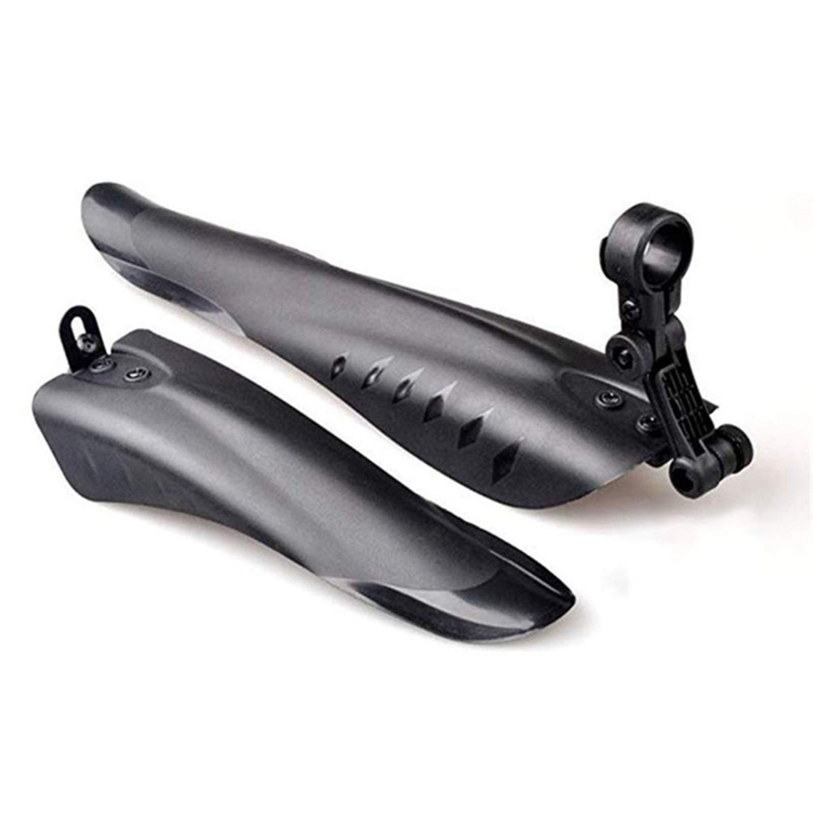 ROBDAE Carbon Fiber Bike Mudguard - Lightweight MTB & Road Bicycle Fender for Mountain & Commuter Bikes - Waterproof Wheel Protection (Black, One Size) - Perfect for Off-Road Trails, Wet Weather & Urban Cycling