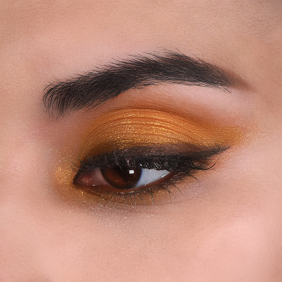 06 Honey Glow Chroma Light Shadow - Long Lasting Shimmer Eyeshadow Palette for Day & Night Makeup | Perfect for Party, Wedding & Special Occasions