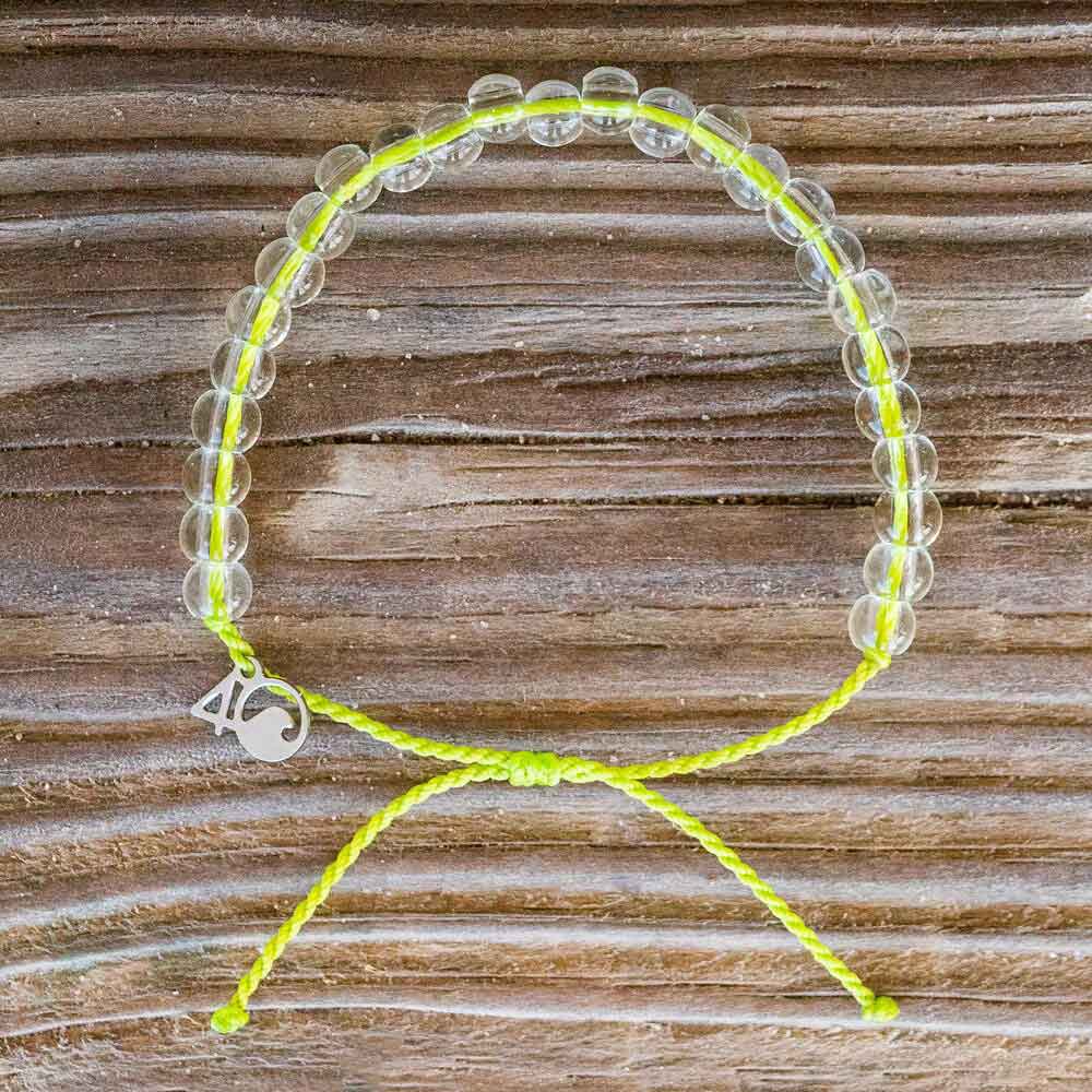 4ocean Beaded Bracelet for Women & Men - Eco-Friendly Ocean Plastic Jewelry - Perfect for Beach, Travel & Everyday Wear