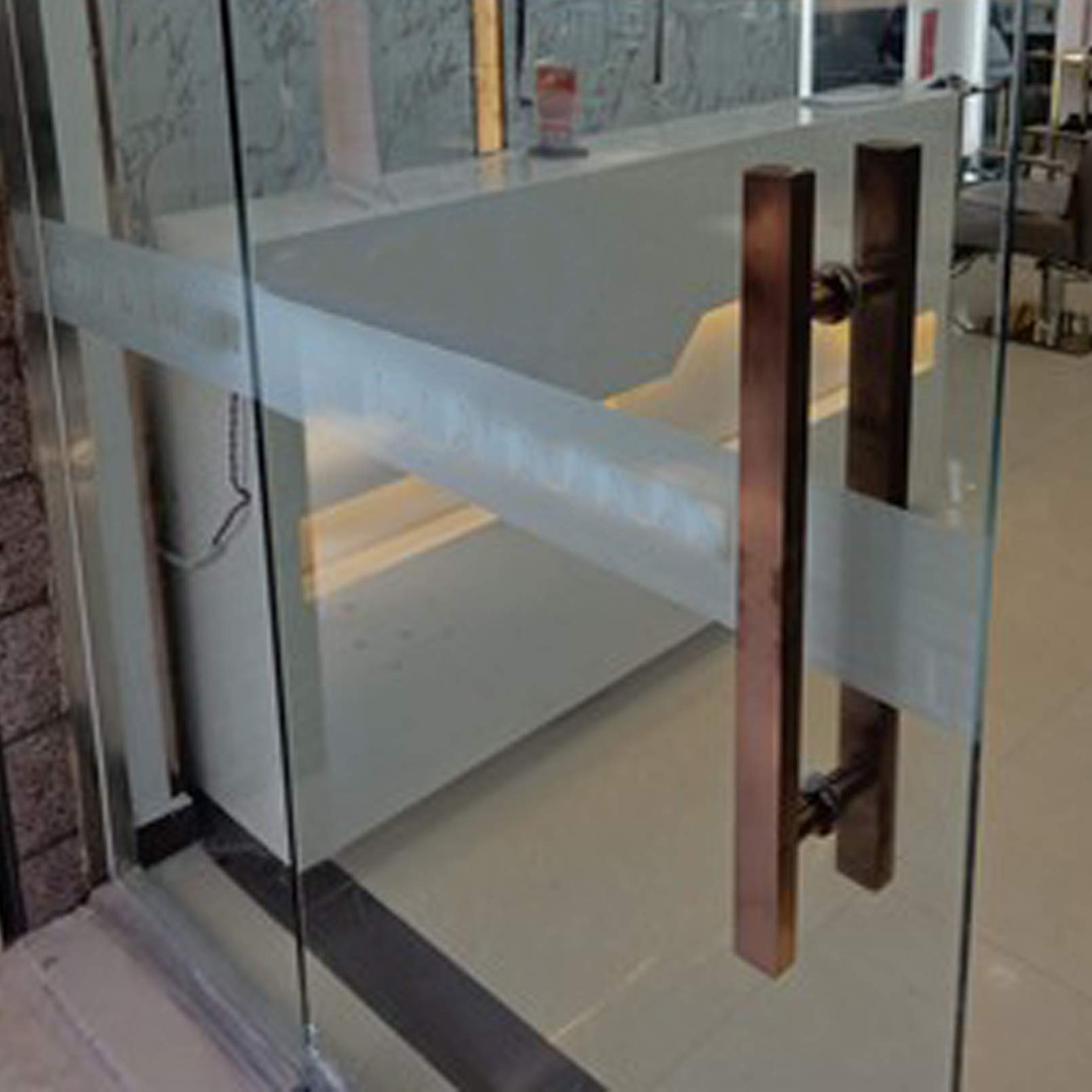 Heavy Duty Stainless Steel Sliding Barn Door Handle - T Bar Pull Push Shower & Glass Door Hardware for Bathroom, Hotel, Office - 7 Sizes - Durable & Stylish for Modern Interiors