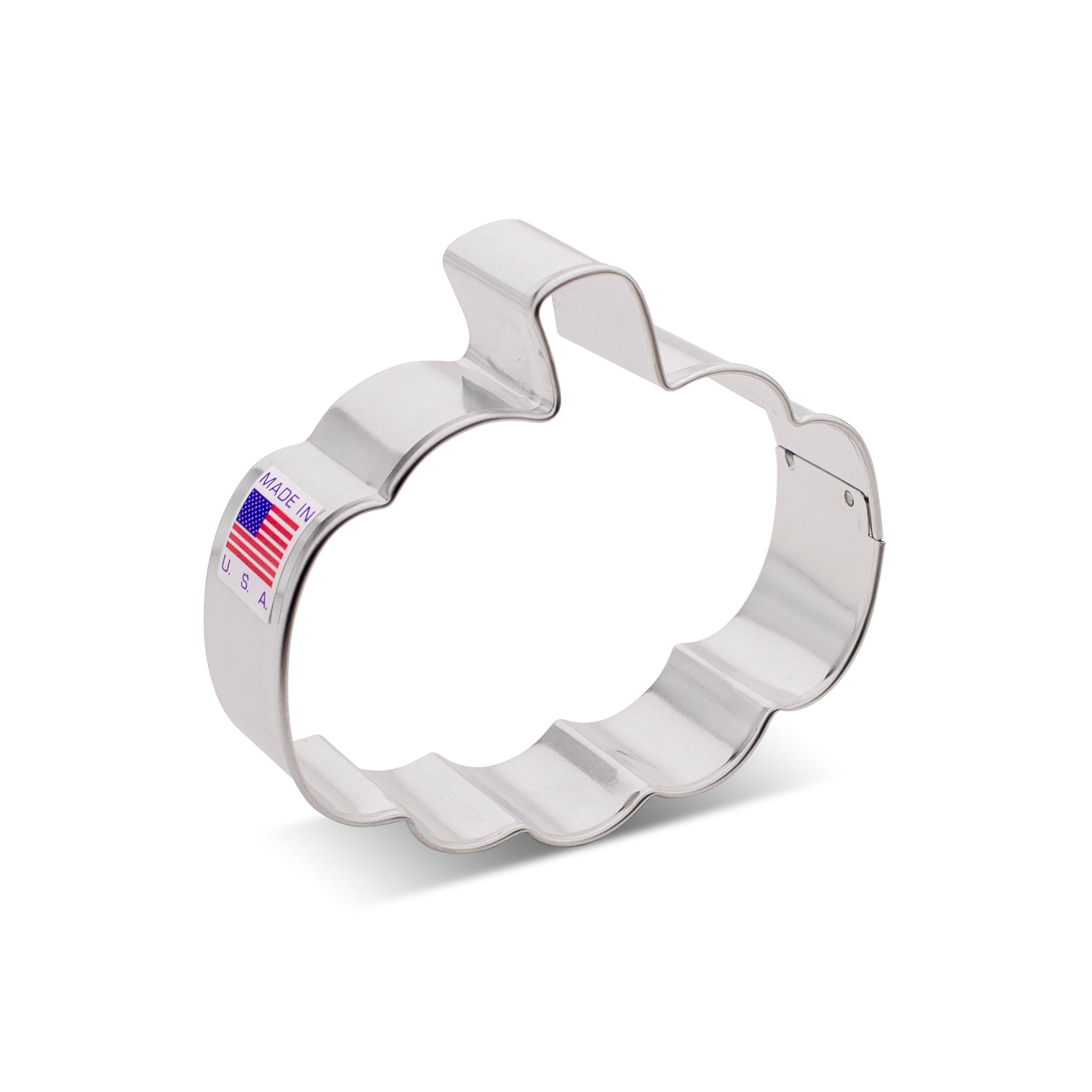 3-Piece Pumpkin and Gourd Cookie Cutter Set - Stainless Steel Baking Tools for Halloween, Thanksgiving, and Fall-Themed Cookies