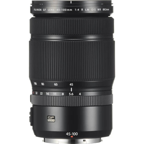 FUJIFILM GF 45-100mm f/4 R LM OIS WR Lens - Professional Medium Format Zoom Lens for Portraits, Landscapes & Travel Photography | Weather-Resistant Design