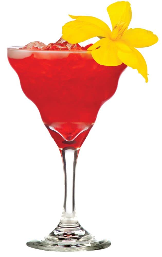 Libbey Splash 12 oz Margarita Glass Set - Classic Cocktail Glasses for Margaritas, Daiquiris & Frozen Drinks - Perfect for Parties, Bars & Home Entertaining