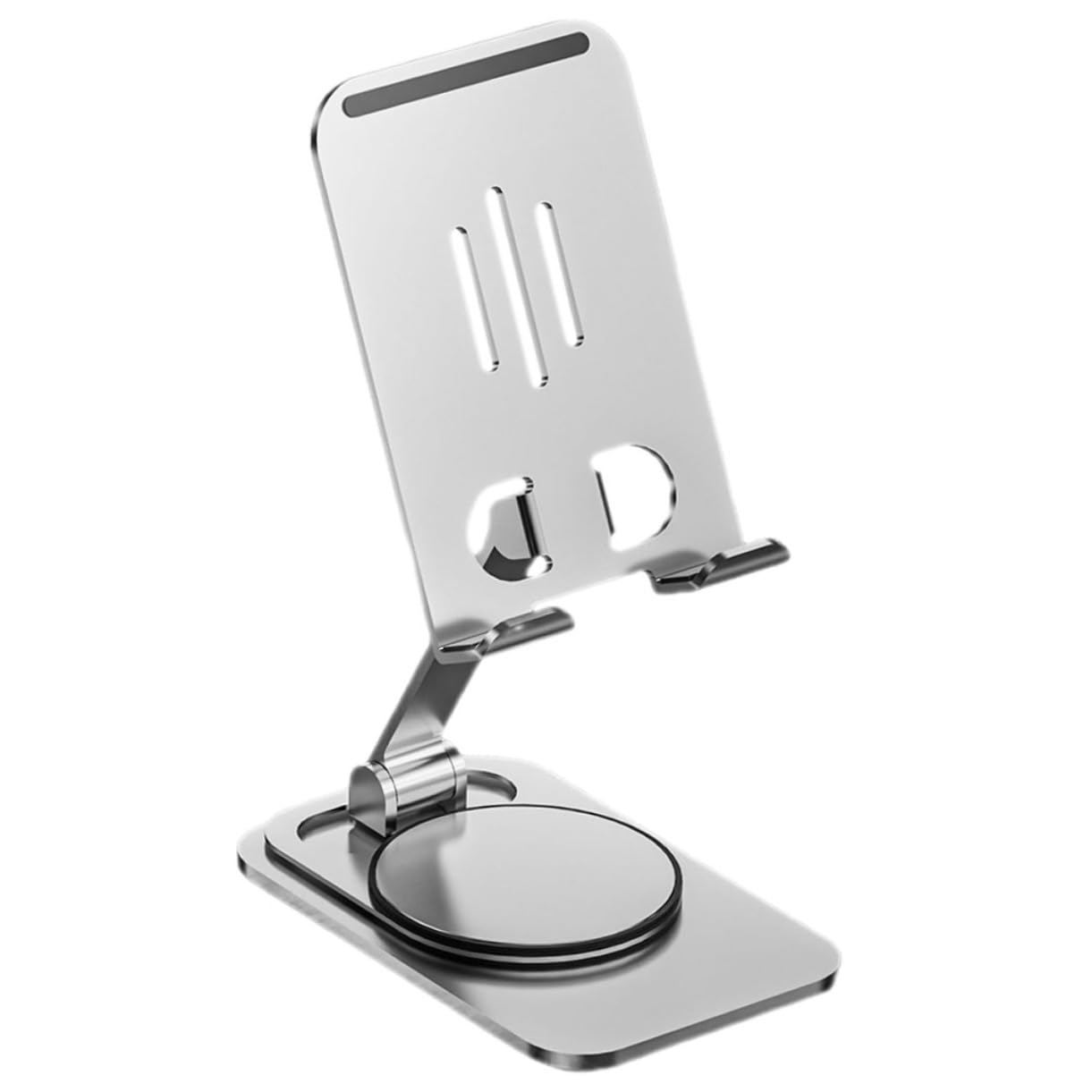 Sturdy Iron Phone Stand Holder for Desk - Adjustable Cell Phone Stand for Reading, Watching Videos, and Video Calls - Perfect for Home, Office, and Study Desk Use