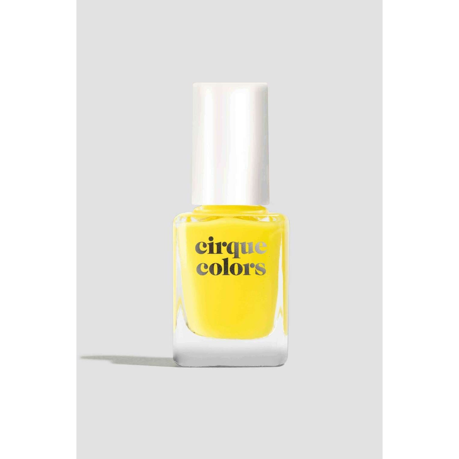 Cirque Colors Citron Jelly Nail Polish - 0.37 oz Long Lasting Vegan & Cruelty Free Nail Lacquer - Perfect for Summer Nails, Manicures & Pedicures