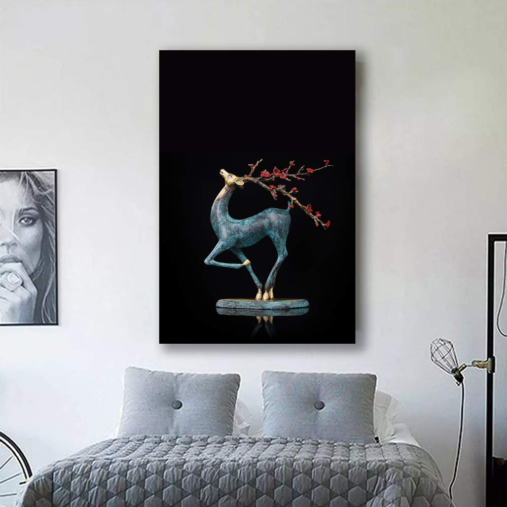 Wall26 Zen Theme Canvas Wall Art - 16x24 Inches Giclee Painting for Bedroom, Living Room, House Decoration, Home Art, Perfect for Meditation Spaces and Relaxation Areas